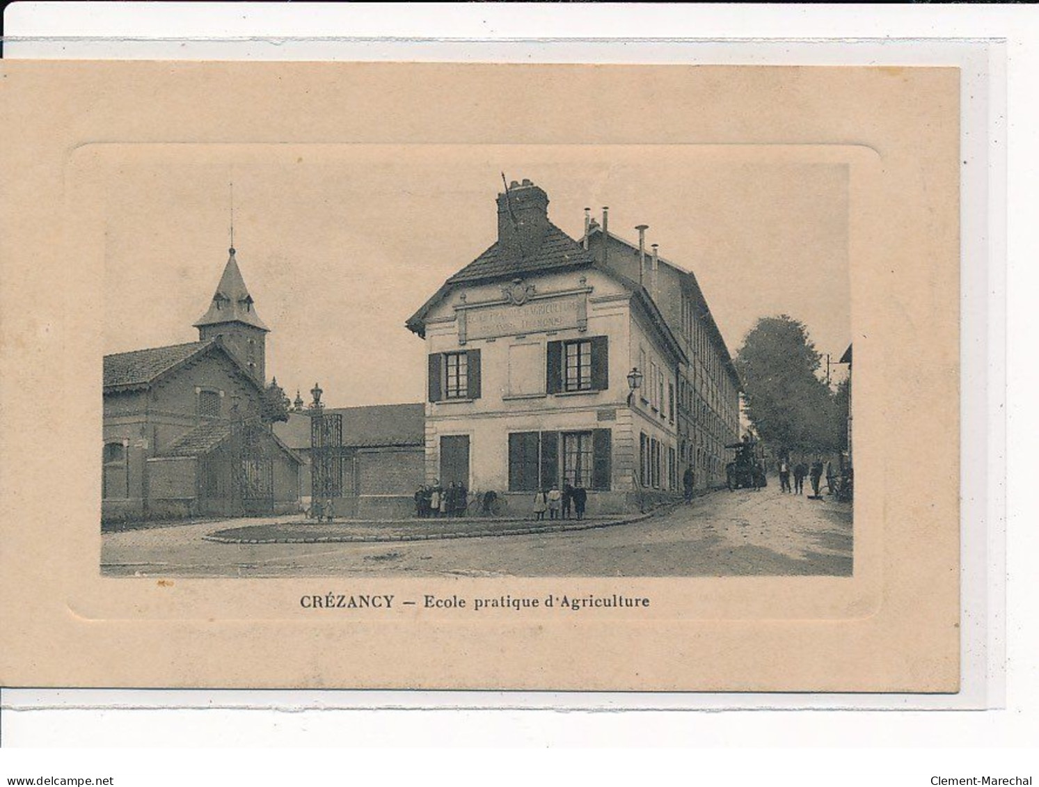 CREZANCY : Ecole Pratique D'Agriculture - Très Bon état - Other & Unclassified