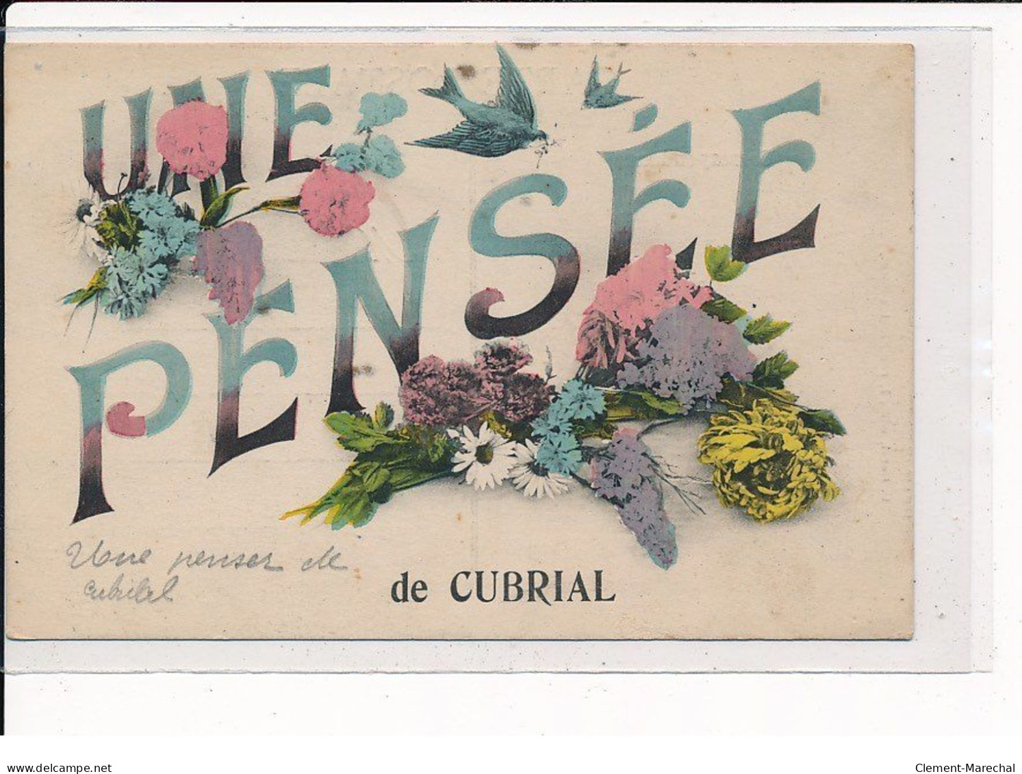 CUBRIAL : Carte Souvenir - Très Bon état - Otros & Sin Clasificación