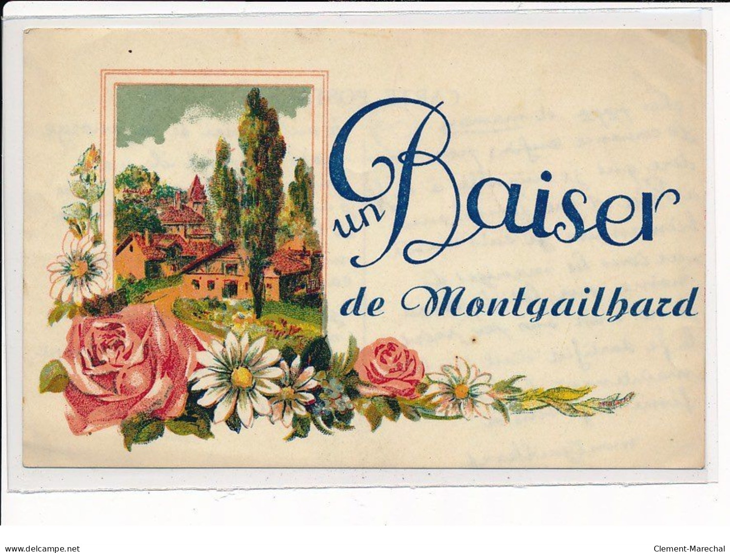 Carte Souvenir De MONTGAILHARD - Très Bon état - Other & Unclassified