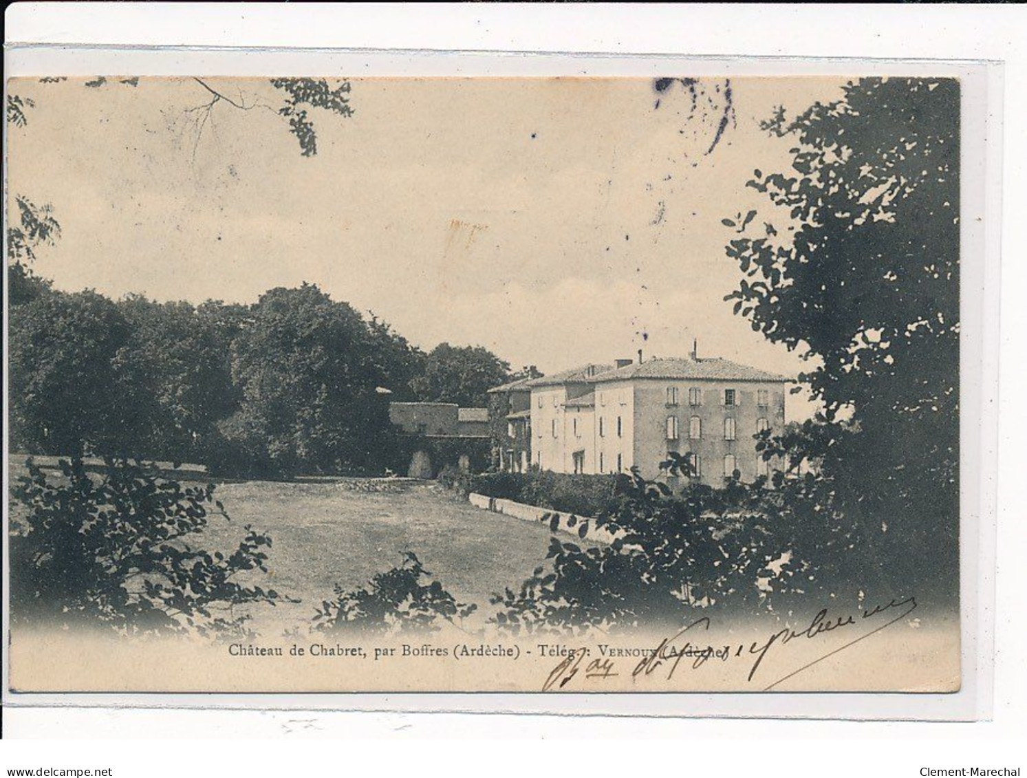 Château De Chabret, Par Boffres - Très Bon état - Other & Unclassified