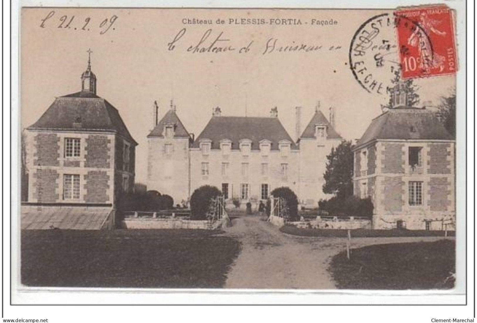 Château De Plessis-Fortia - Très Bon état - Sonstige & Ohne Zuordnung