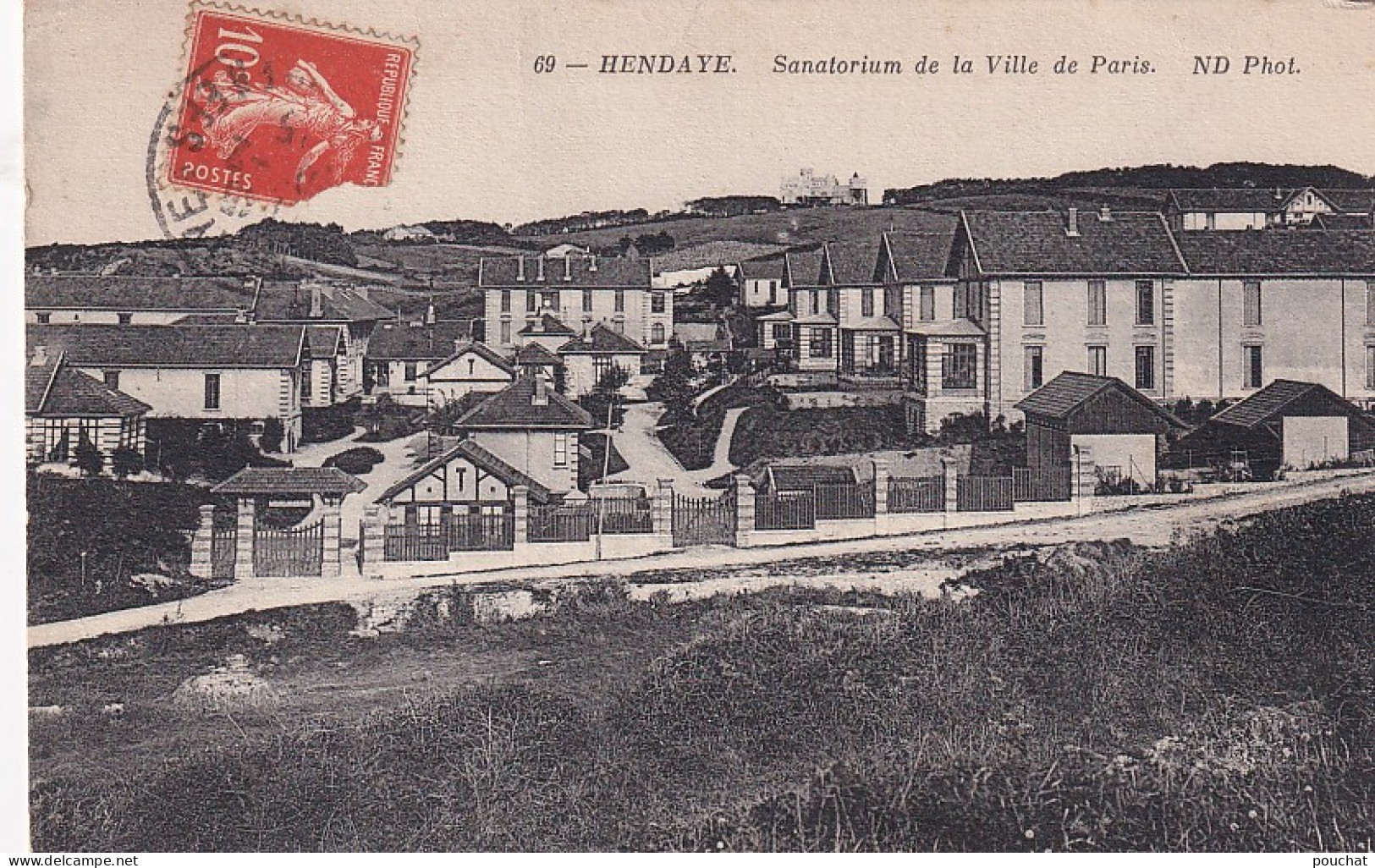 Z+ Nw-(64) HENDAYE - SANATORIUM DE LA VILLE DE PARIS - VUE GENERALE - Hendaye