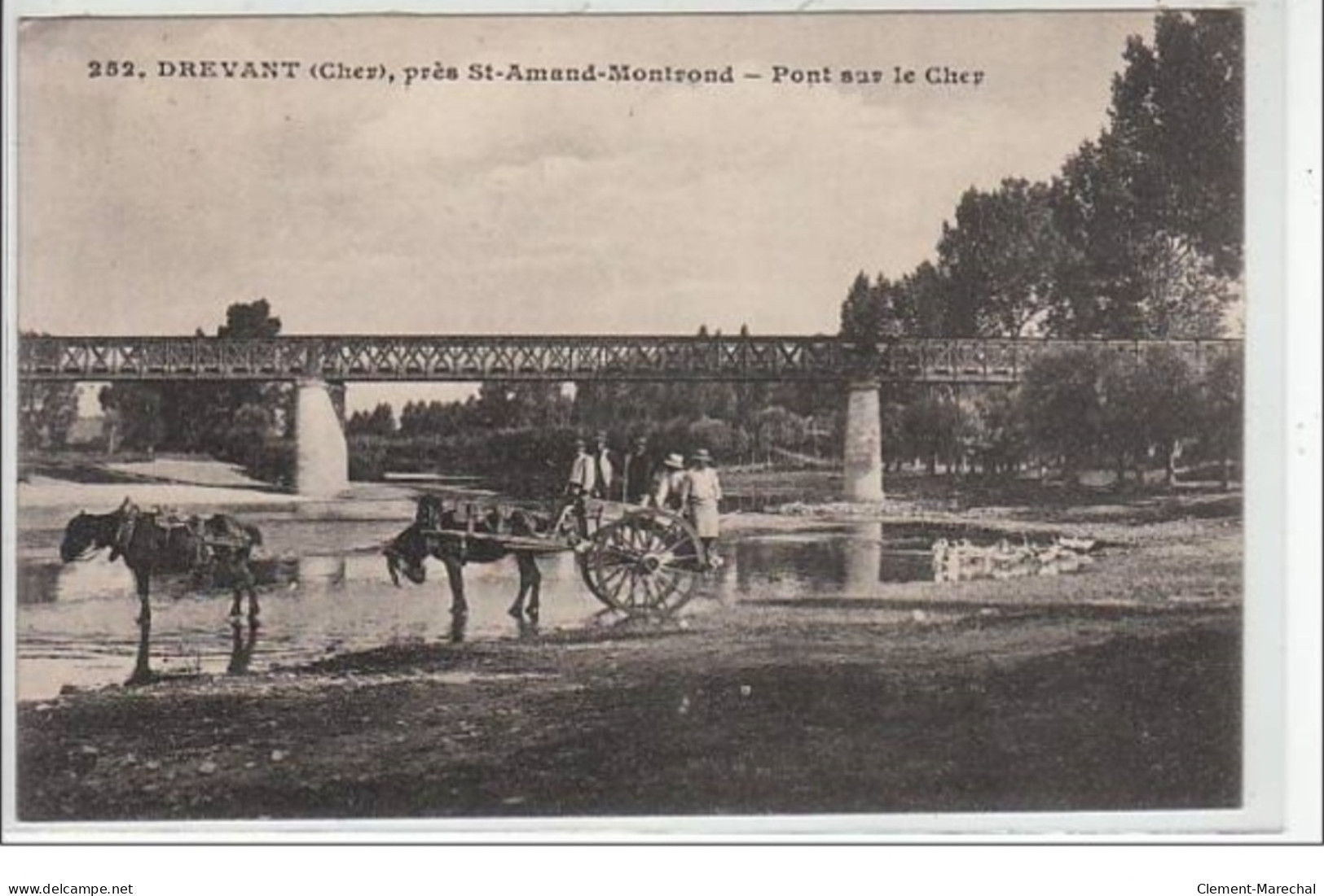 DREVANT : Pont Sur Le Cher - Près St Amand-Montrond - Très Bon état - Sonstige & Ohne Zuordnung