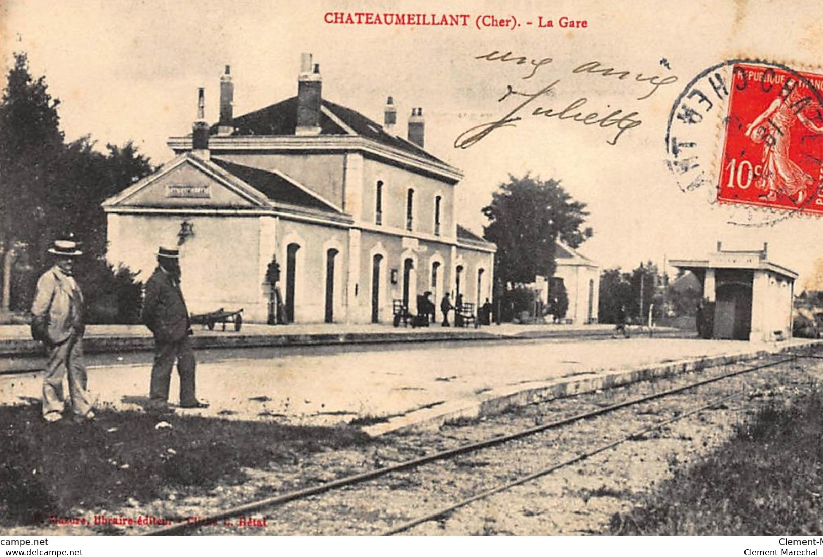 CHATEAUMEILLANT : La Gare - Etat - Châteaumeillant