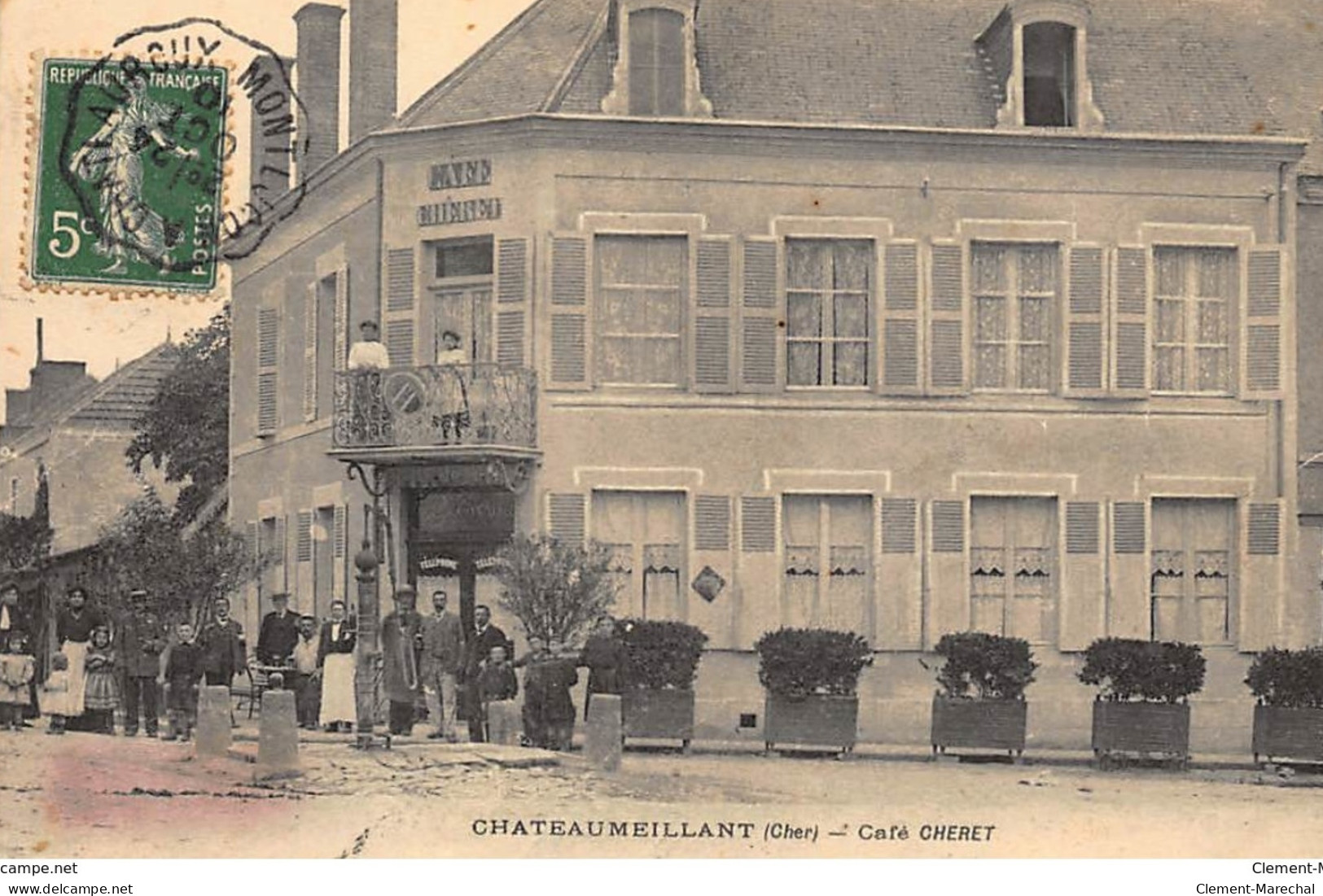 CHATEAUMEILLANT : Café Cheret - Tres Bon Etat - Châteaumeillant