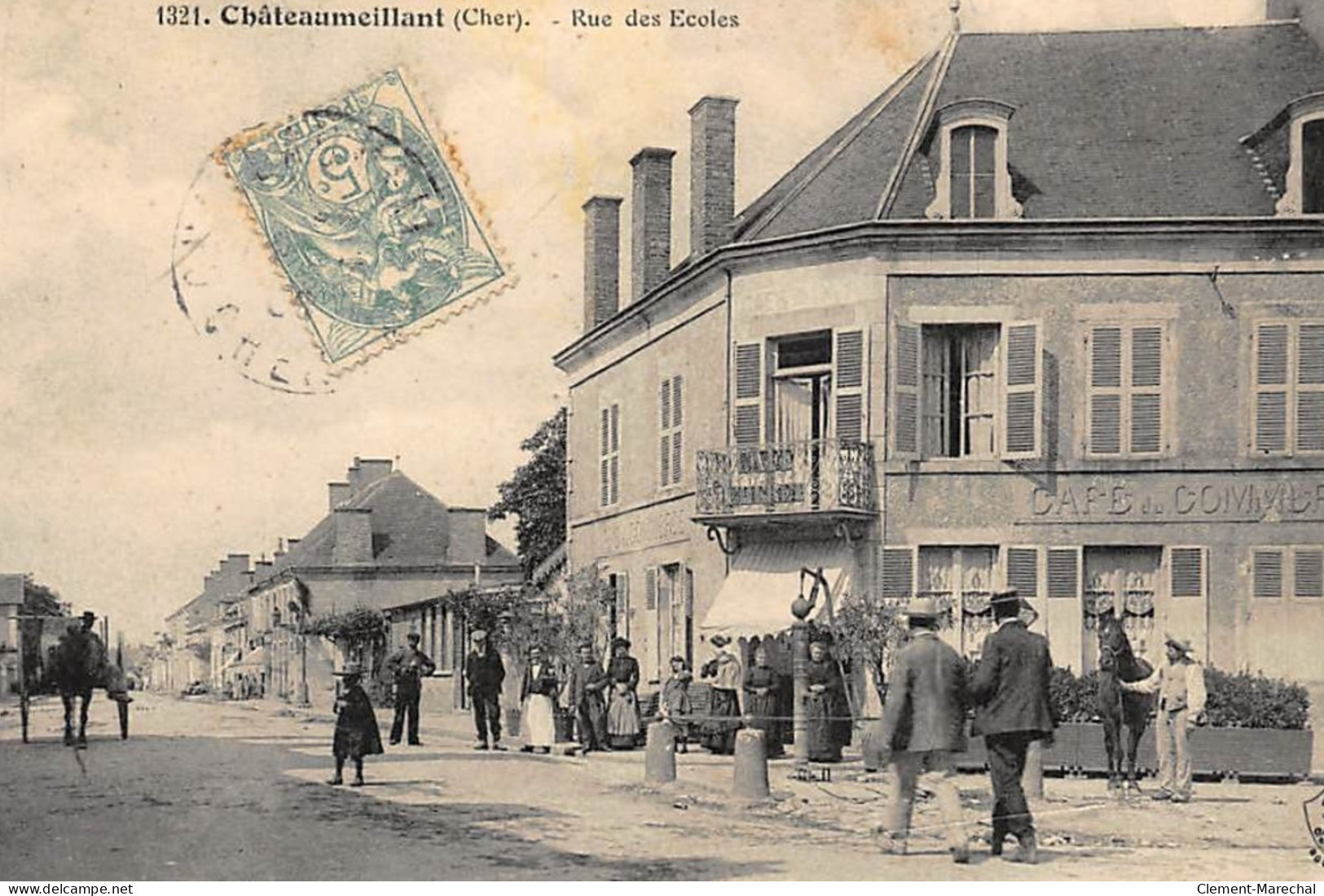 CHATEAUMEILLANT : Rue Des Ecoles - Tres Bon Etat - Châteaumeillant