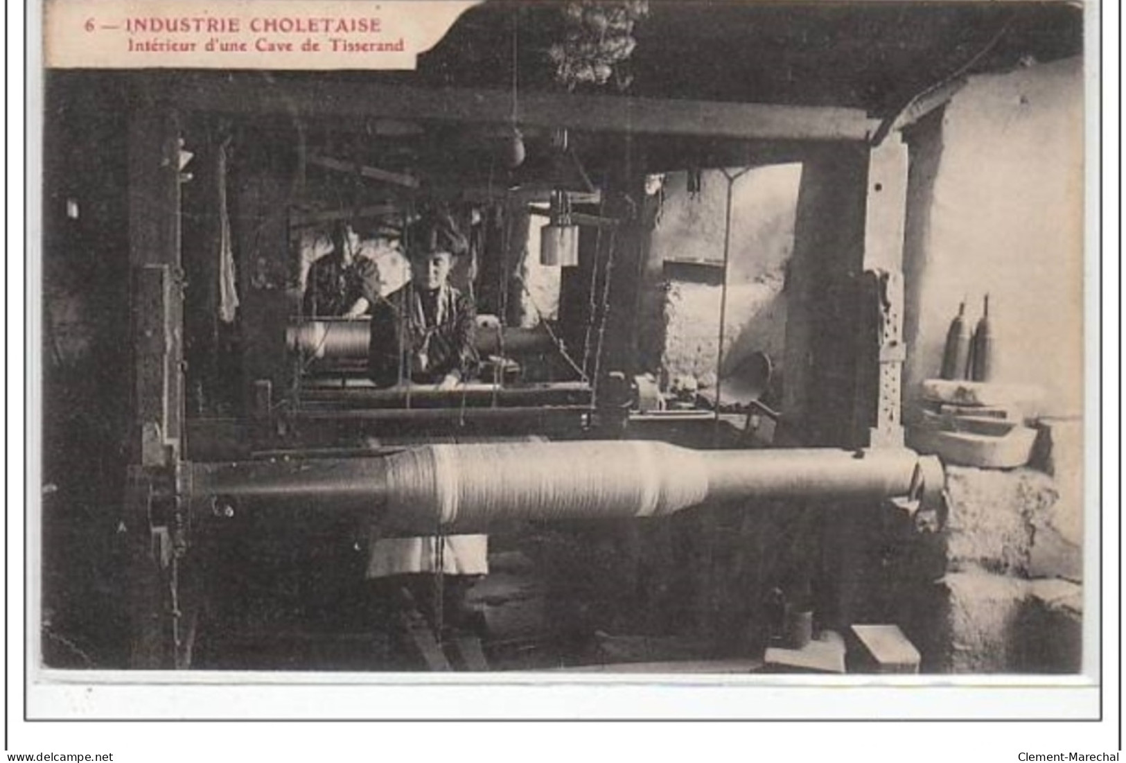 CHOLET : Intérieur De Caves D'un Tisserand - Très Bon état (un Léger Pli D'angle) - Cholet