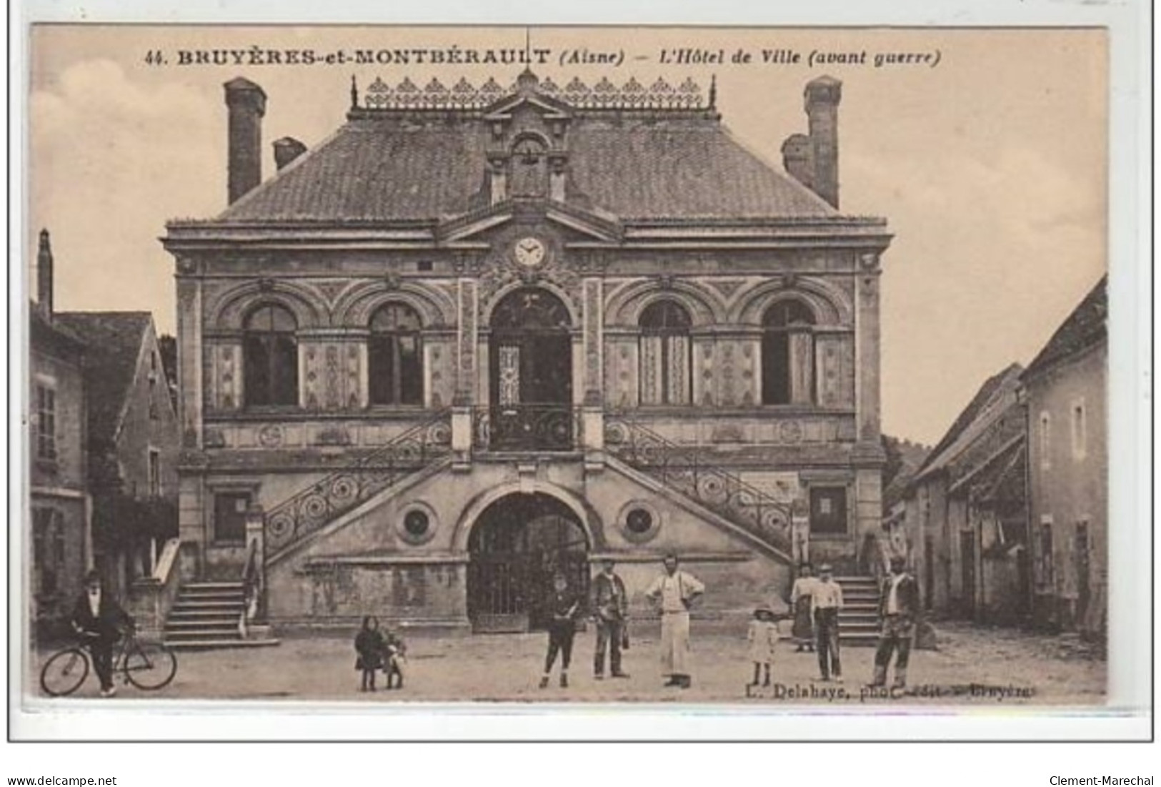 BRUYERES &amp; MONTBERAULT : L'hôtel De Ville - Très Bon état - Other & Unclassified