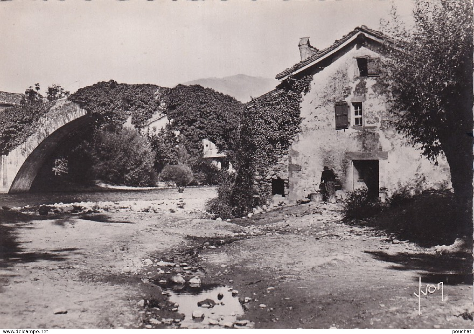 Z+ Nw-(64) SAINT ETIENNE DE BAIGORRY - VIEUX PONT SUR LA NIVE - Saint Etienne De Baigorry