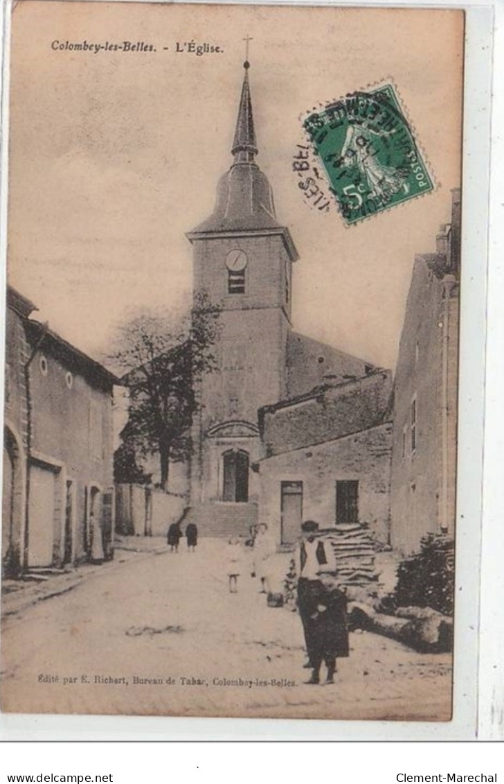 COLOMBEY LES BELLES : L'église - Très Bon état - Colombey Les Belles