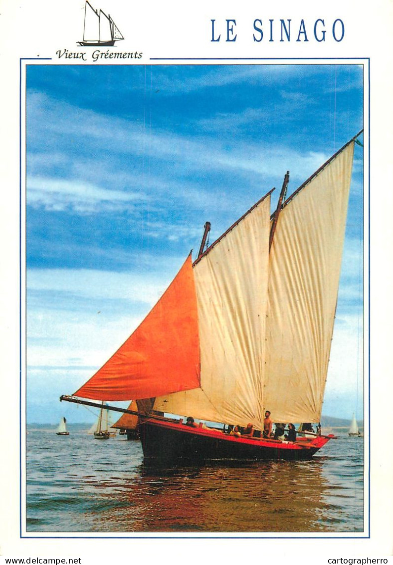 Navigation Sailing Vessels & Boats Themed Postcard Sailing Boat - Velieri