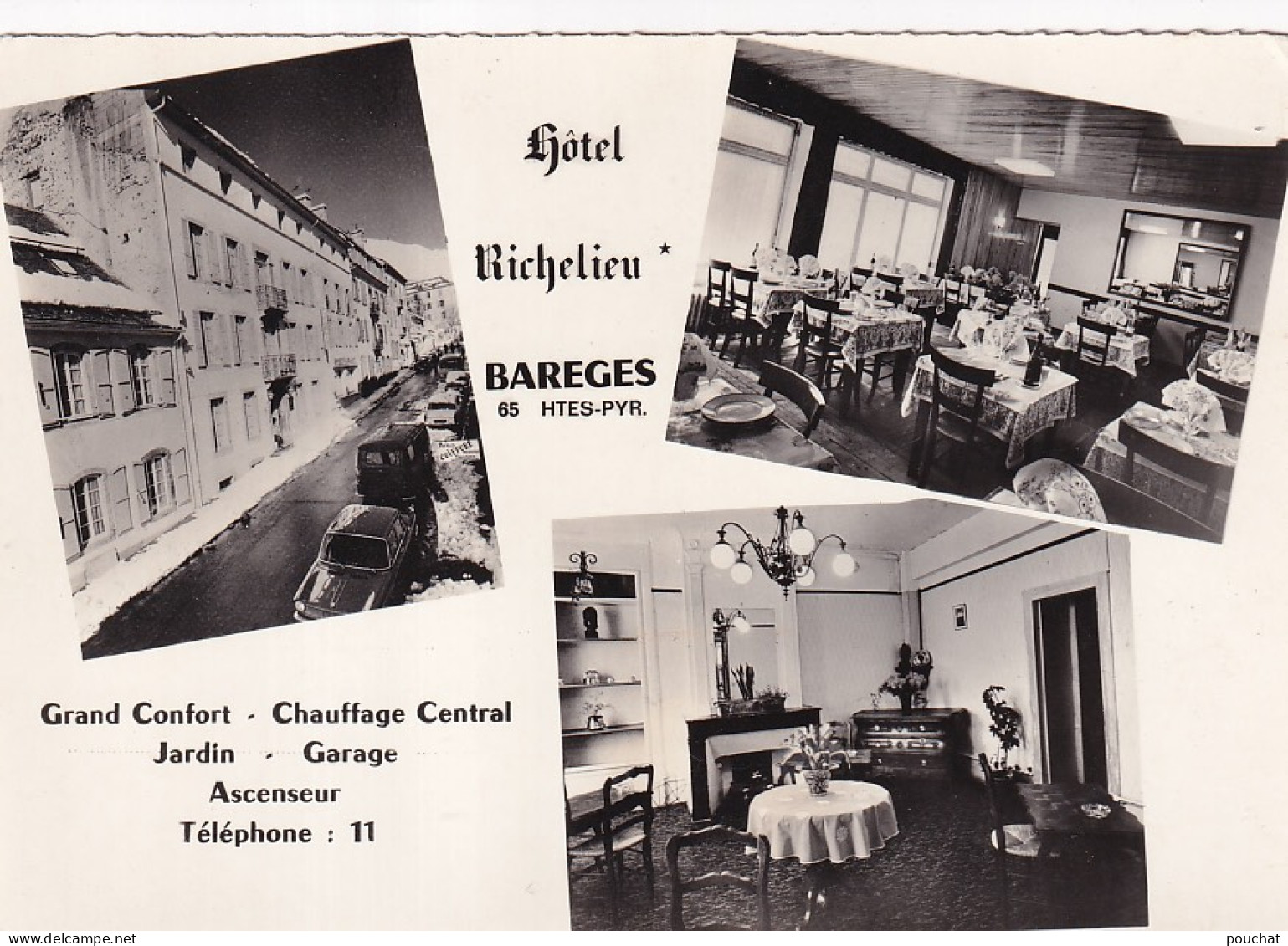 Z+ Nw-(65) BAREGES - HOTEL RICHELIEU - CARTE MULTIVUES - Sonstige & Ohne Zuordnung