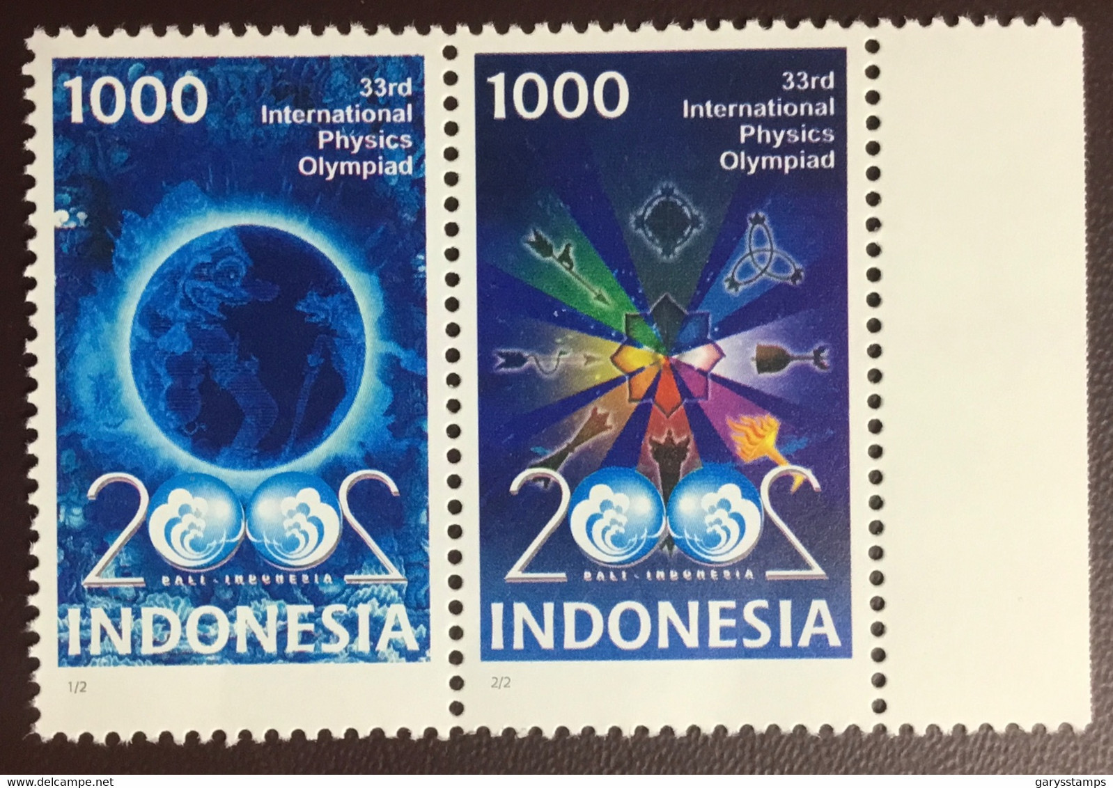 Indonesia 2002 Physics Olympiad MNH - Indonésie