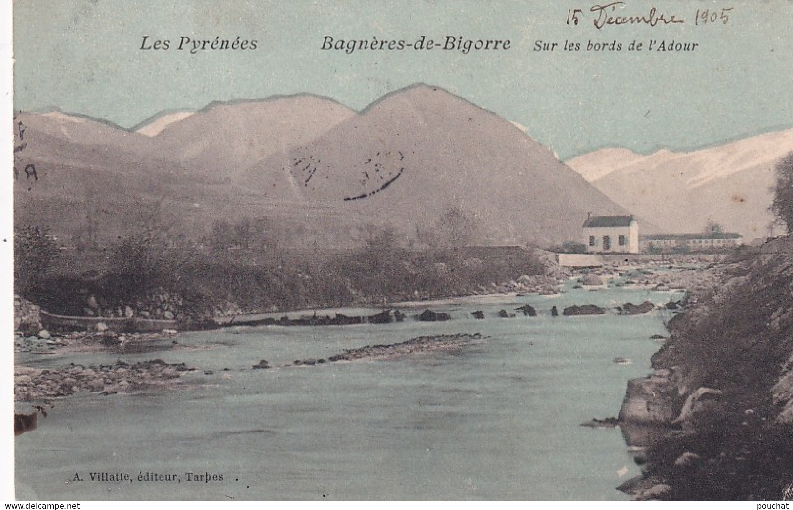 Z+ Nw-(65) BAGNERES DE BIGORRE - SUR LES BORDS DE L'ADOUR  - Bagneres De Bigorre