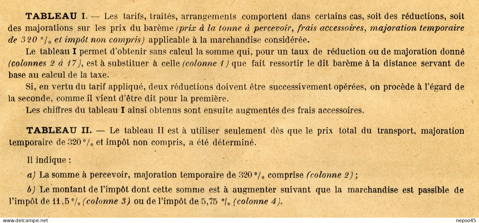 Instructions Générales.1926.Transport à petite vitesse.Chemins de Fer.Alsace-Lorraine.de l'Est.d'Etat.du Midi.du No