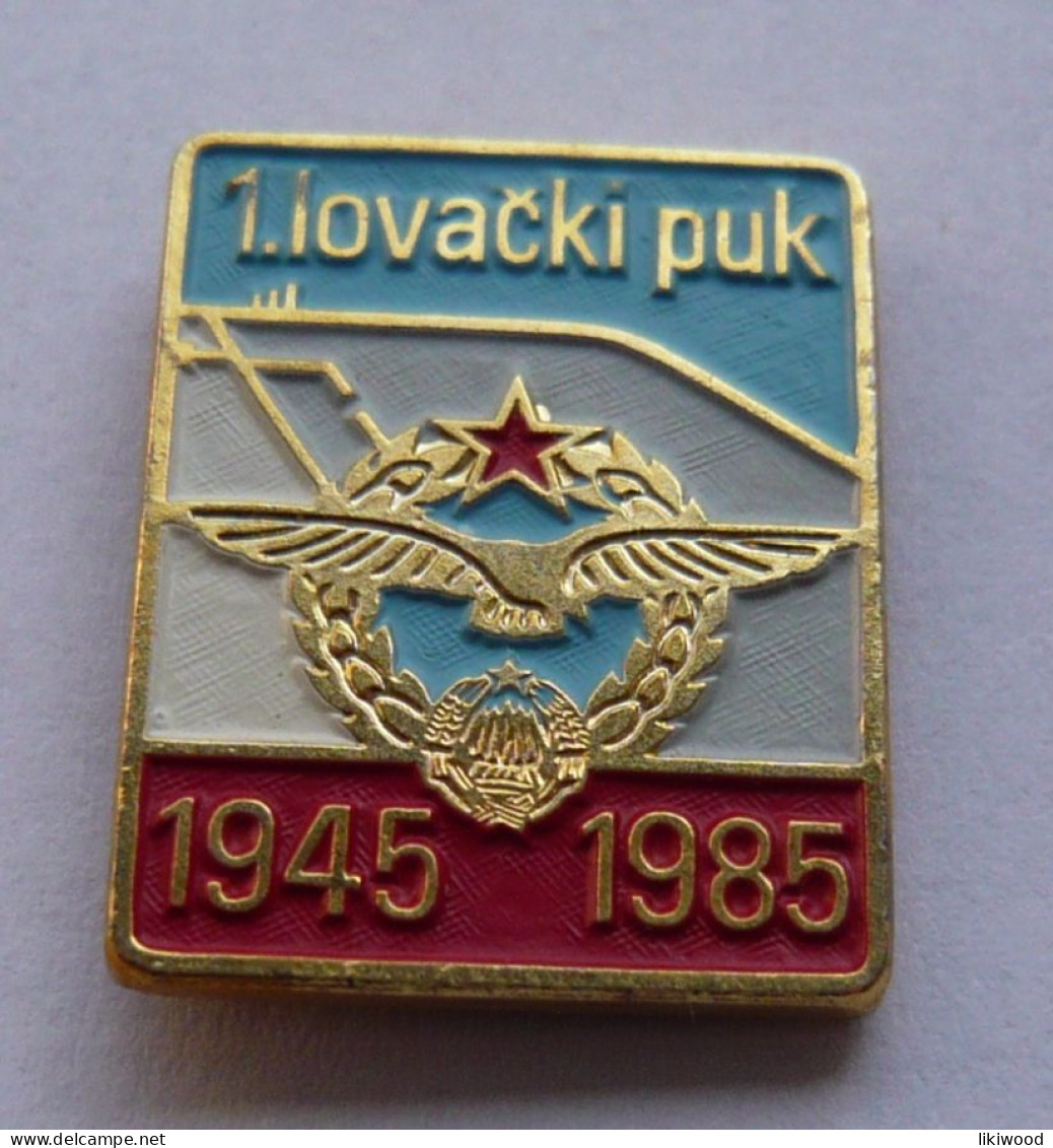 1.lovački Puk - 1st Yugoslav Fighter Regiment - 1945-1985 - 40th Anniversary - Army