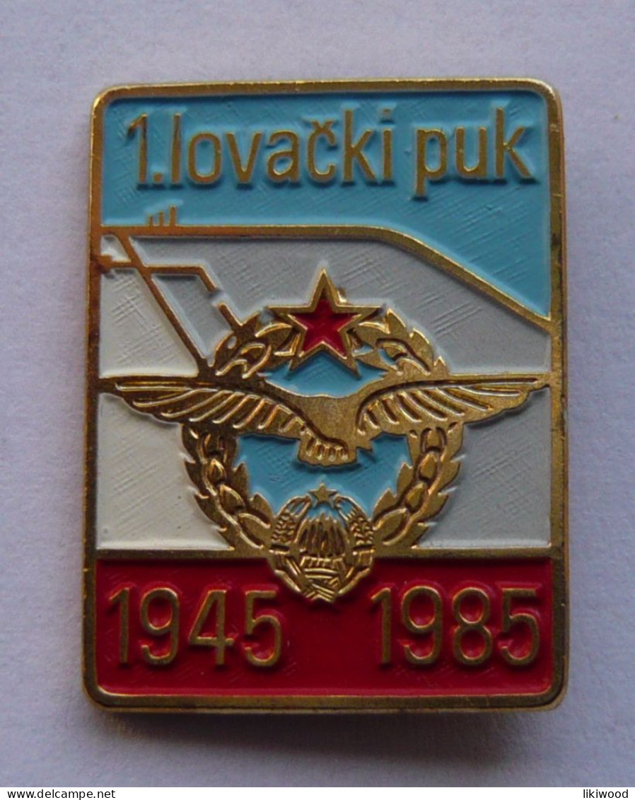 1.lovački puk - 1st Yugoslav Fighter Regiment - 1945-1985 - 40th anniversary