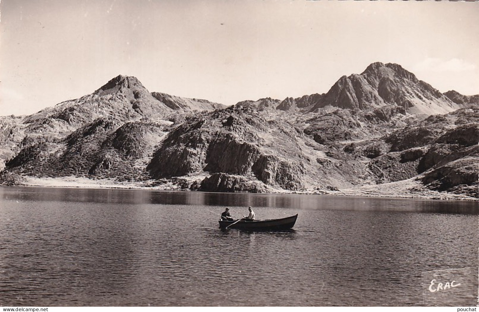 Z+ Nw-(66) PORTE PUYMORENS - PECHEURS SUR L'ETANG DE LANOUX ET LE PIC CARLITTE - Sonstige & Ohne Zuordnung