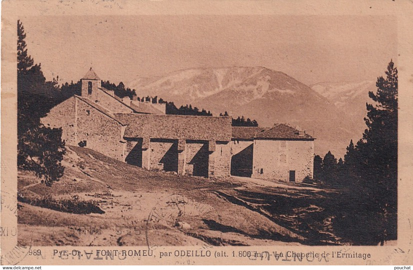 Z+ Nw-(66) FONT ROMEU PAR ODEILLO - LA CHAPELLE DE L'ERMITAGE - Sonstige & Ohne Zuordnung