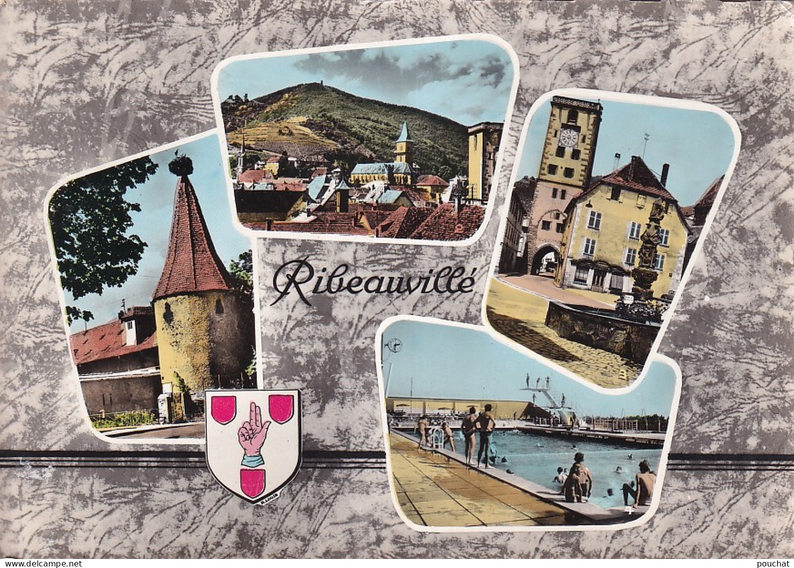 Z+ Nw-(68) RIBEAUVILLE - CARTE MULTIVUES - Ribeauvillé