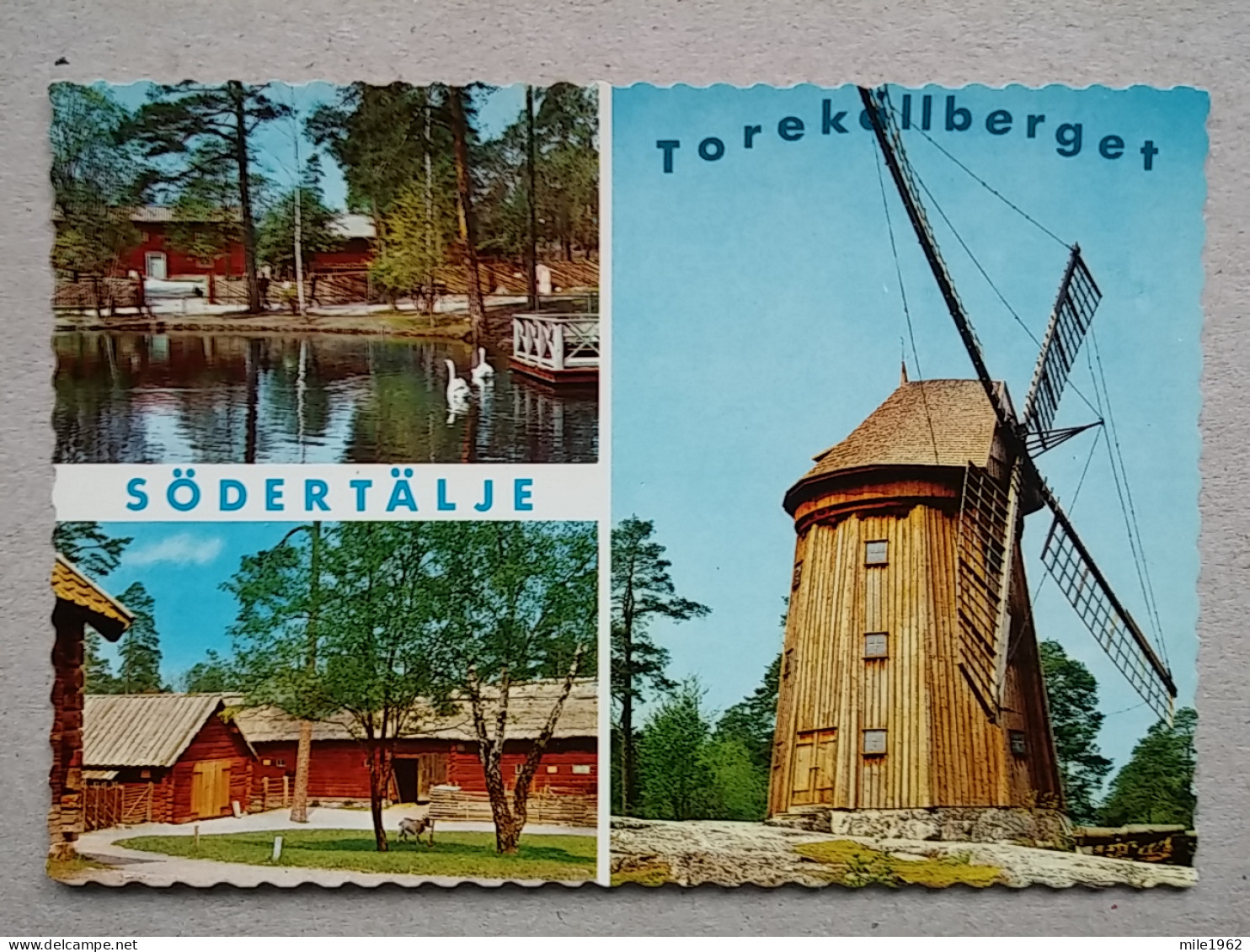 KOV 536-39 - SWEDEN, SODERTALJE, MOULIN, MILL - Sweden