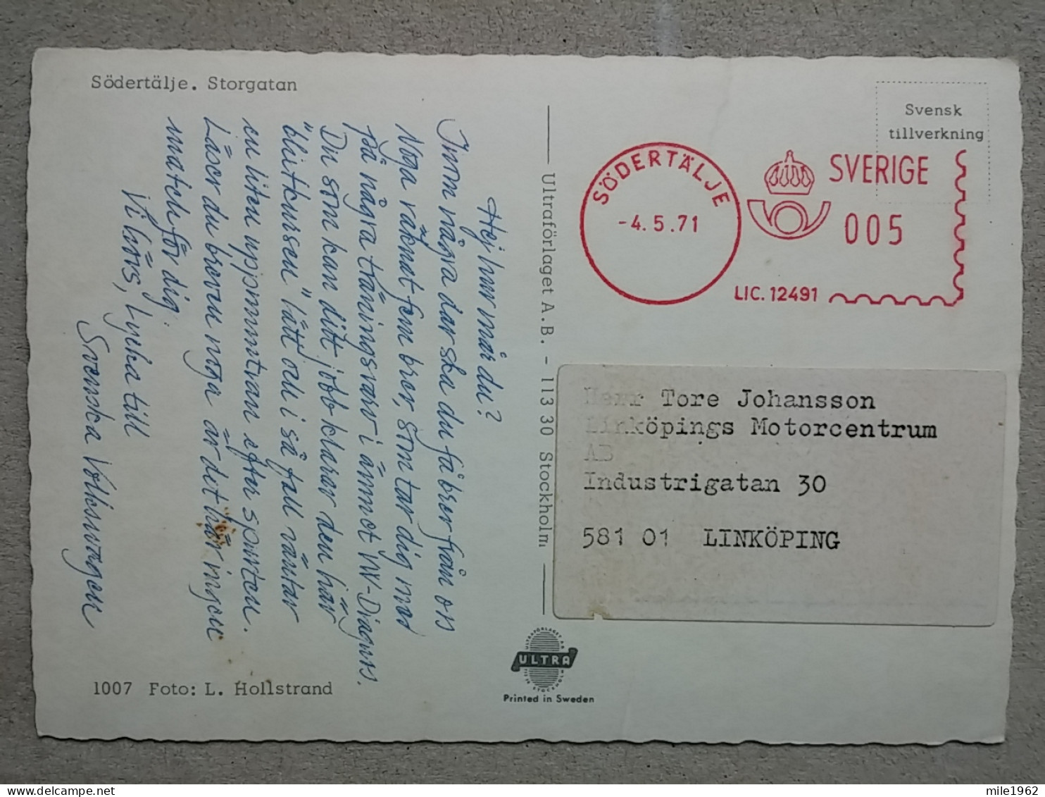 KOV 536-39 - SWEDEN, SODERTALJE - Suède