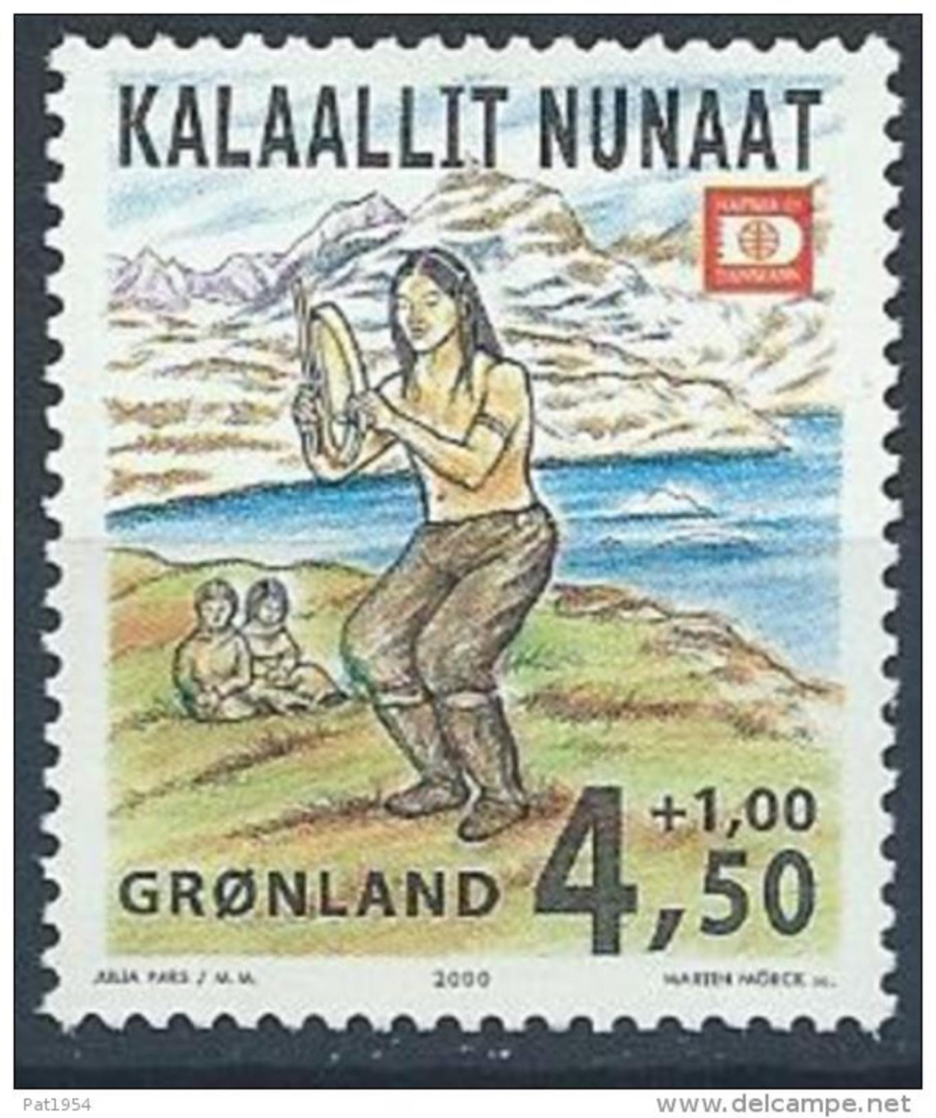 Groënland 2000 N° 332 Neuf Danseur Au Tambour - Nuevos