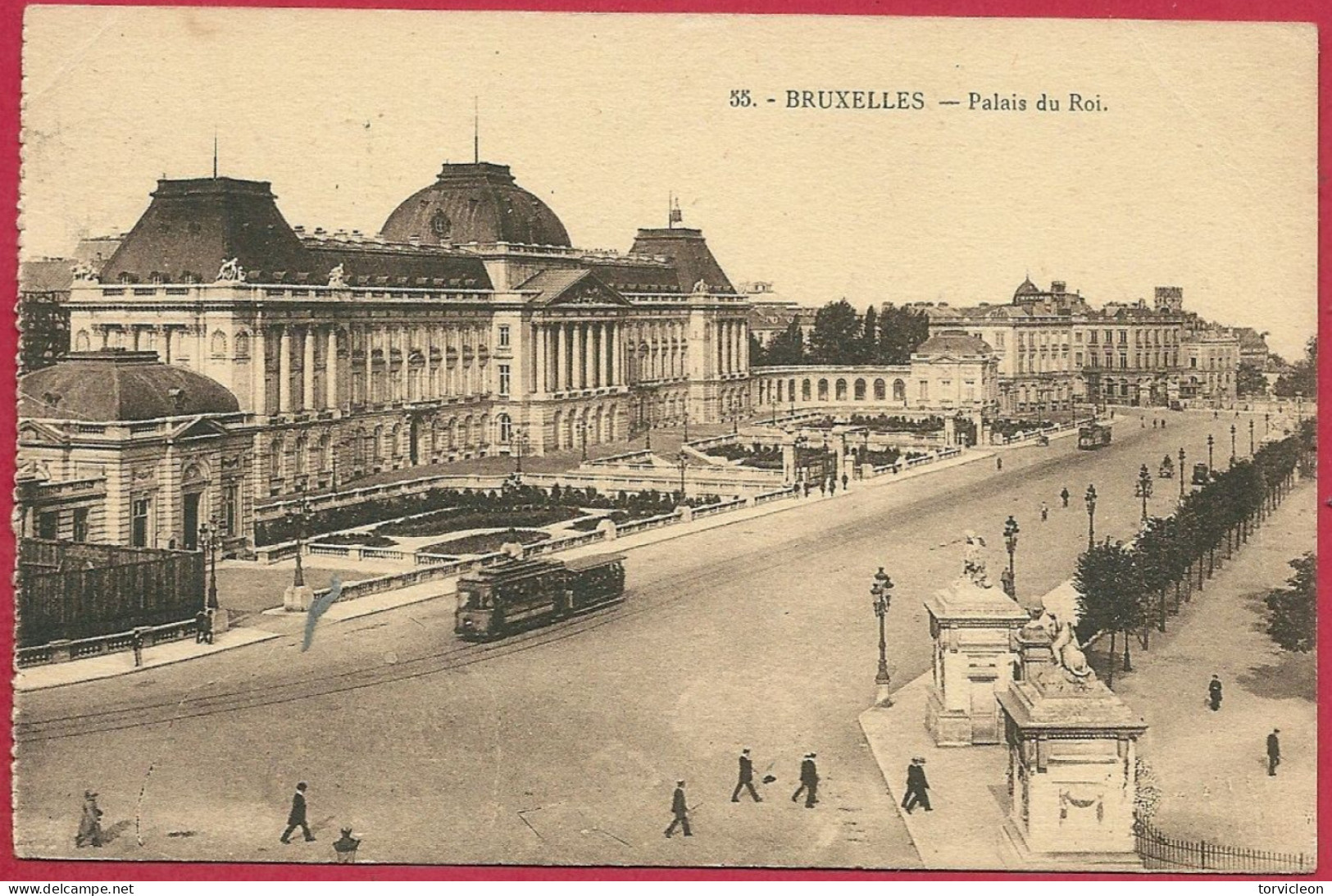 C.P. Bruxelles = Palais  Du  Roi - Brüssel (Stadt)