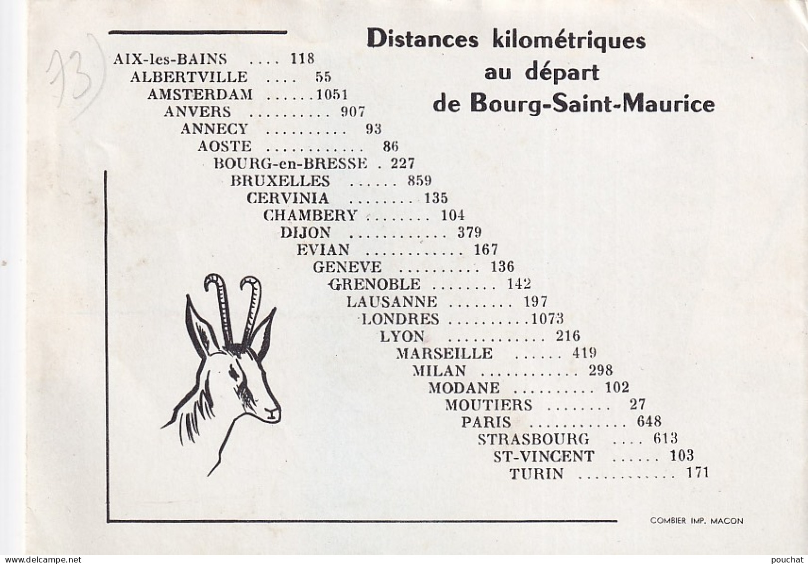 Z++ Nw-(73) HOSTELLERIE DU PETIT ST BERNARD , BOURG ST MAURICE - PROP.  MACHET - DEPLIANT PUBLICITAIRE 3 VOLETS - Publicités