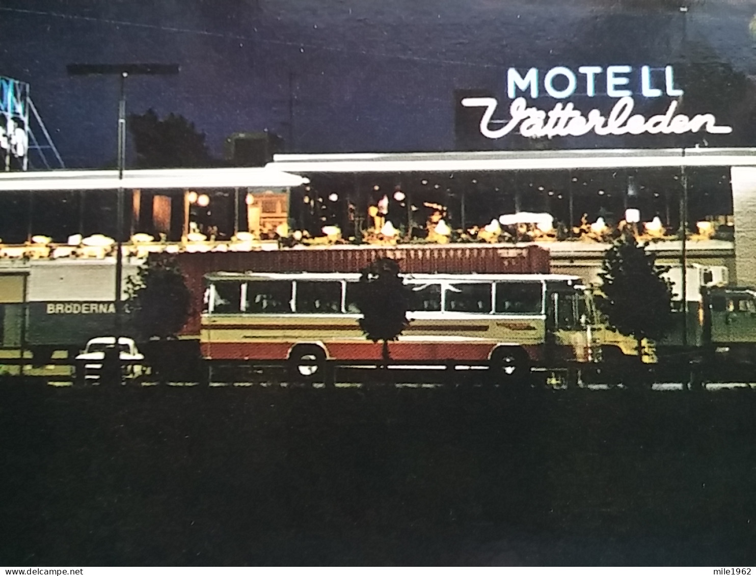 KOV 536-40 - SWEDEN, JONKOPING, MOTEL VATTERLEDEN, BUS, AUTOBUS - Suecia