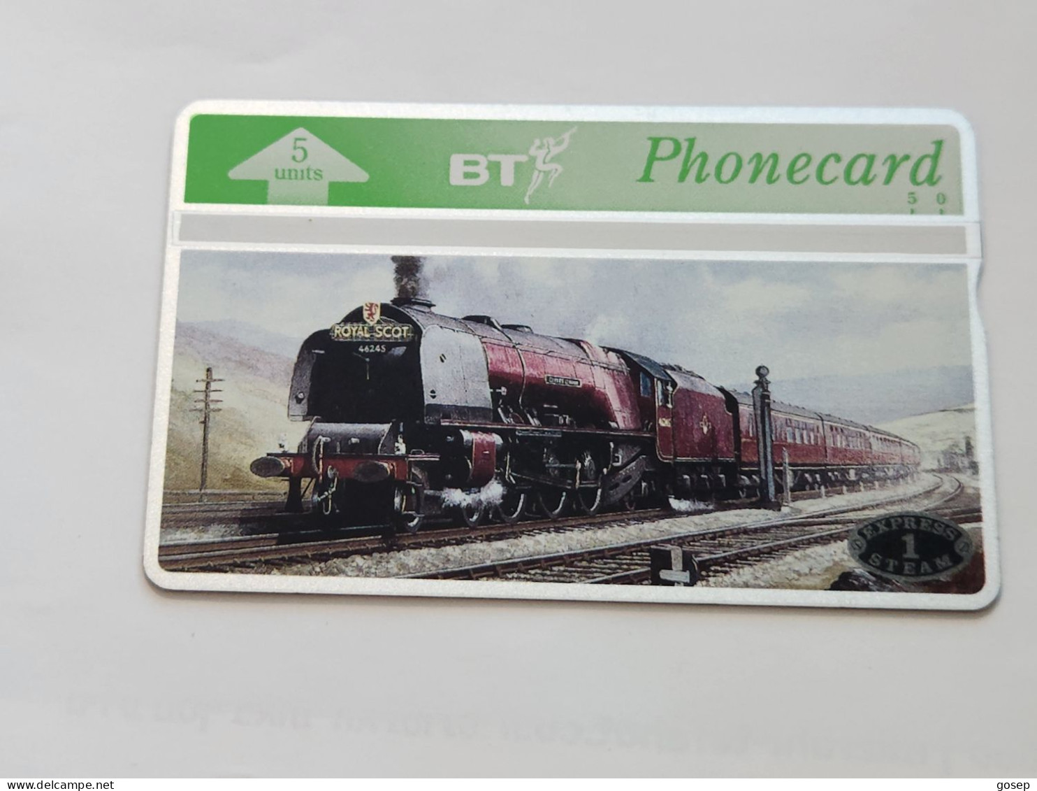 United Kingdom-(BTG-277)-Express Steam-(1)-Royal L-(263)(5units)(404F06097)(tirage-1.000)-price Cataloge-10.00£-mint - BT Edición General