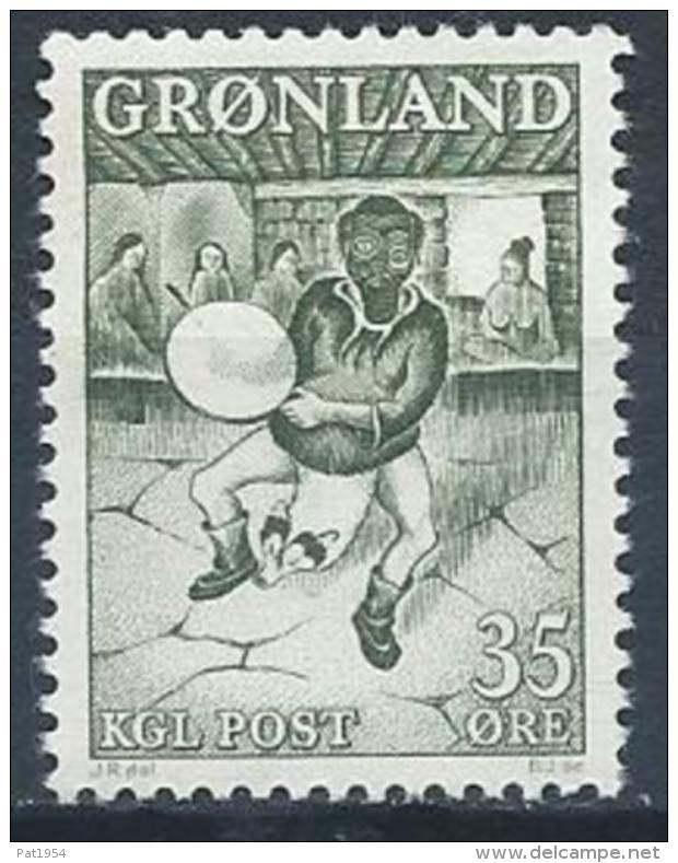 Groënland 1961 N°35 Neuf Danseur Folklore - Ungebraucht