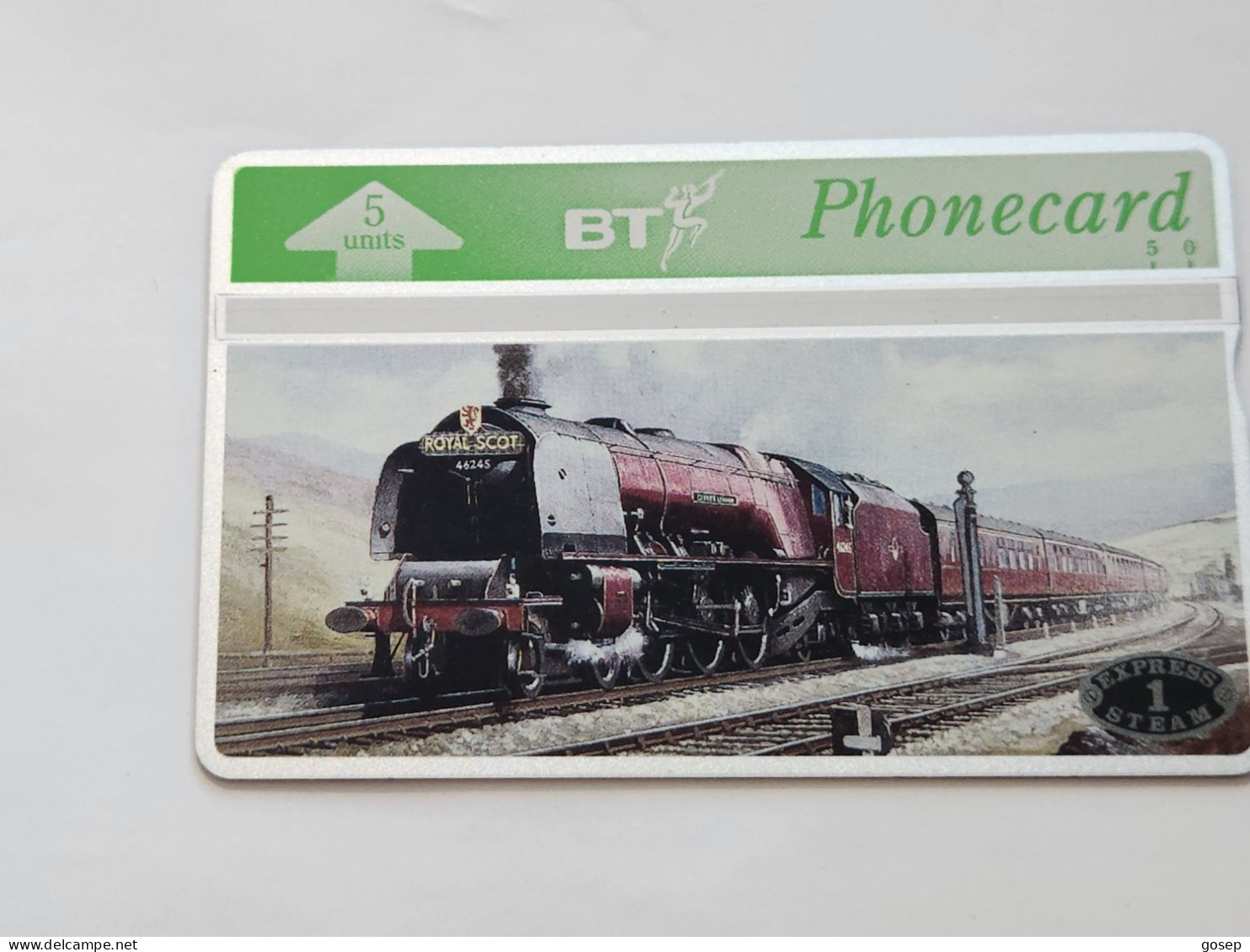 United Kingdom-(BTG-277)-Express Steam-(1)-Royal L-(264)(5units)(404F06450)(tirage-1.000)-price Cataloge-10.00£-mint - BT Edición General