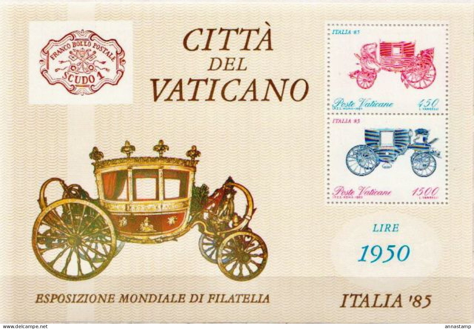 Vatican MNH SS - Sonstige (Land)