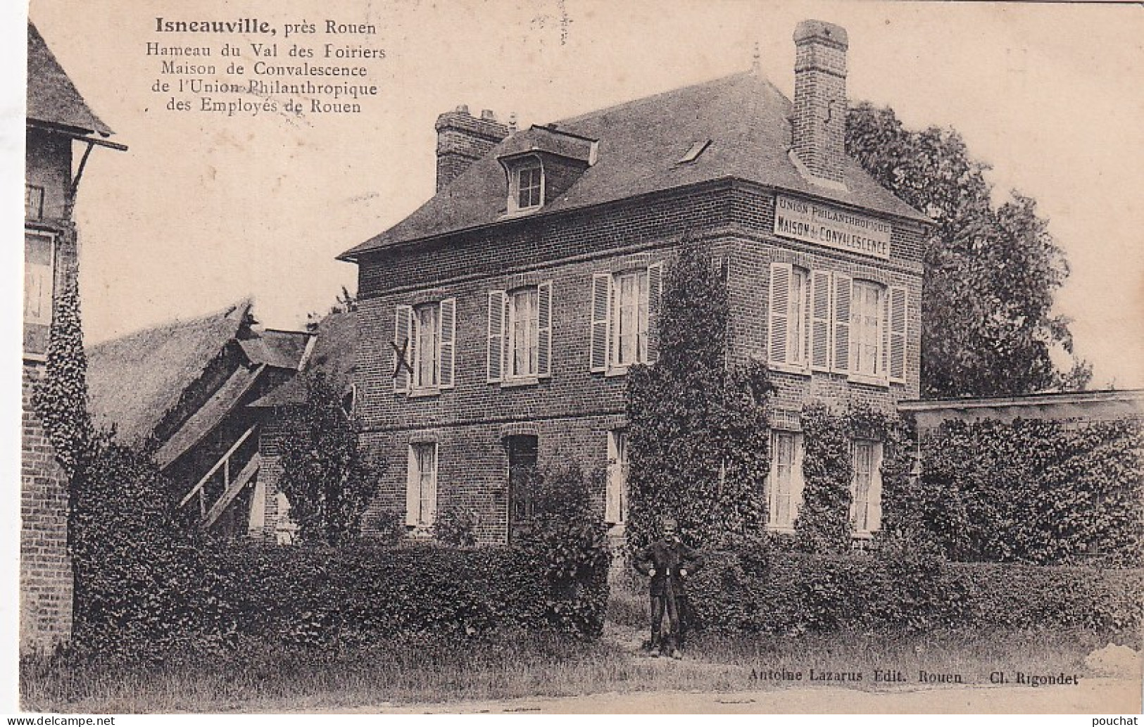 Z++ Nw-(76) ISNEAUVILLE - HAMEAU VAL DES POIRIERS - MAISON DE CONVALESCENCE UNION PHILANTHROPIQUE DES EMPLOYES DE ROUEN - Altri & Non Classificati