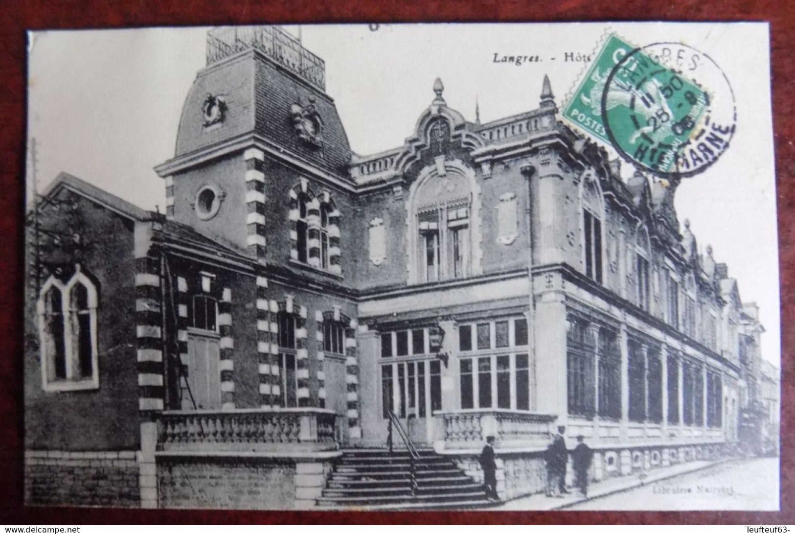 Cpa Langres ; Hôtel De Ville - Langres