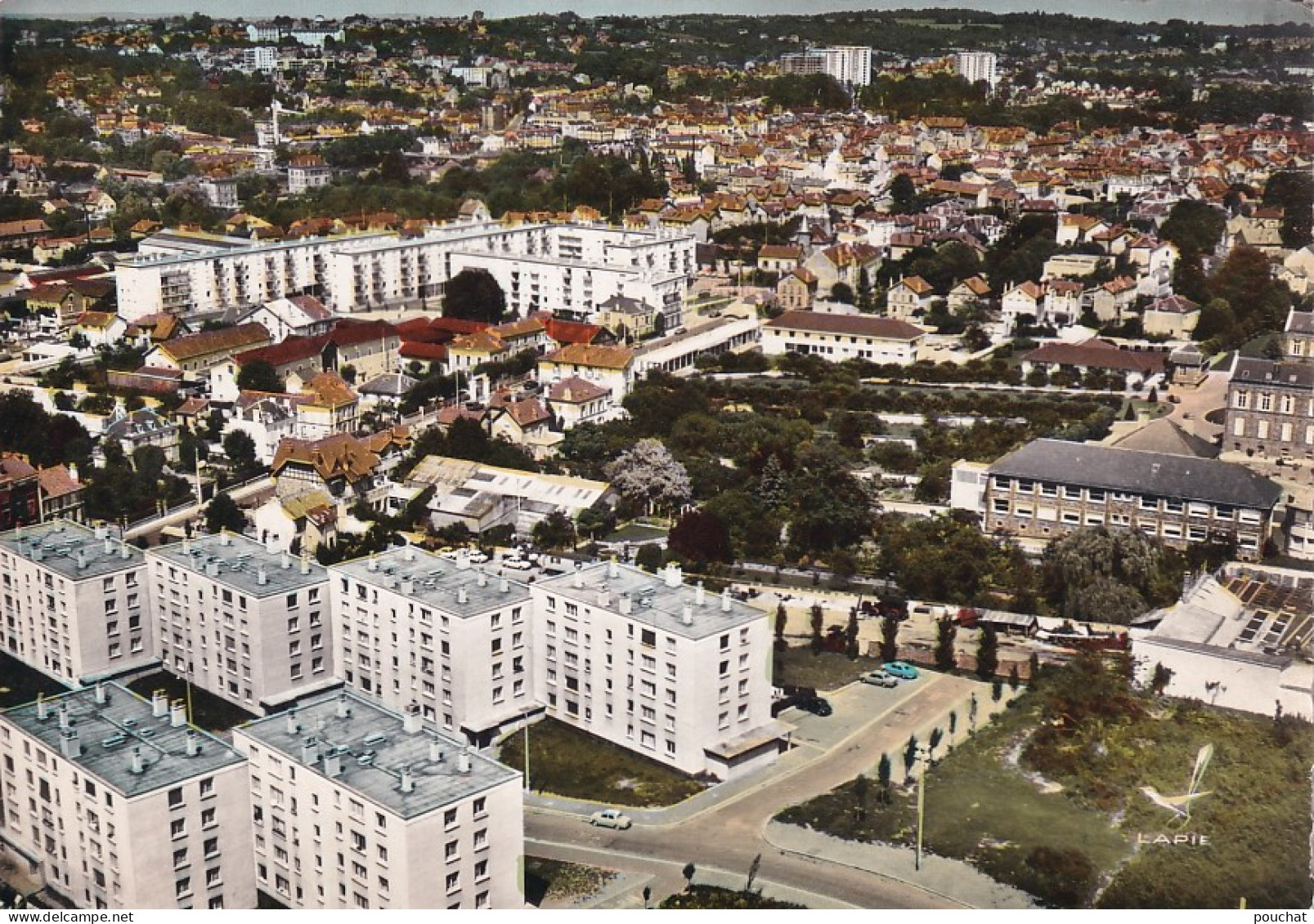 Z++ Nw-(77) LAGNY - VUE PANORAMIQUE DEPUIS LES CITES  DE L'AVENUE ROTHSCHILD - VUE AERIENNE - Lagny Sur Marne