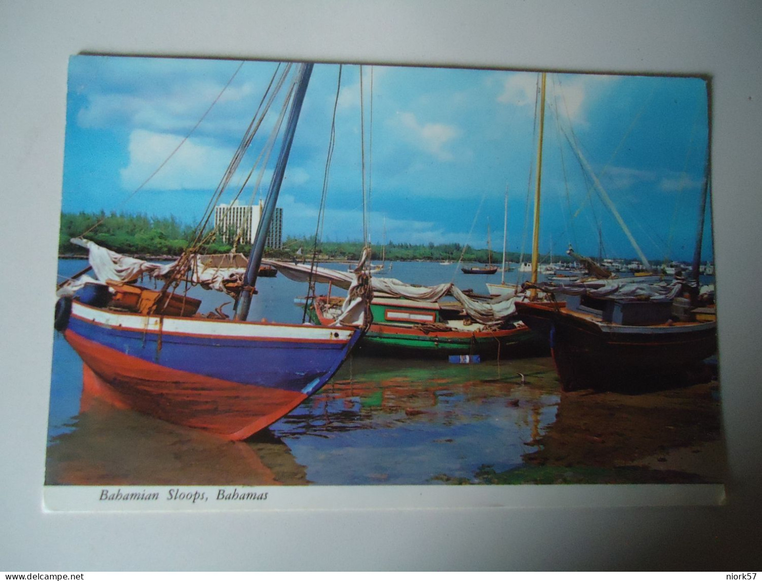BAHAMAS  POSTCARDS BAHABIANS SLOOPS  BOATS  MORE   PURHASES 10% DISCOUNT - Andere & Zonder Classificatie