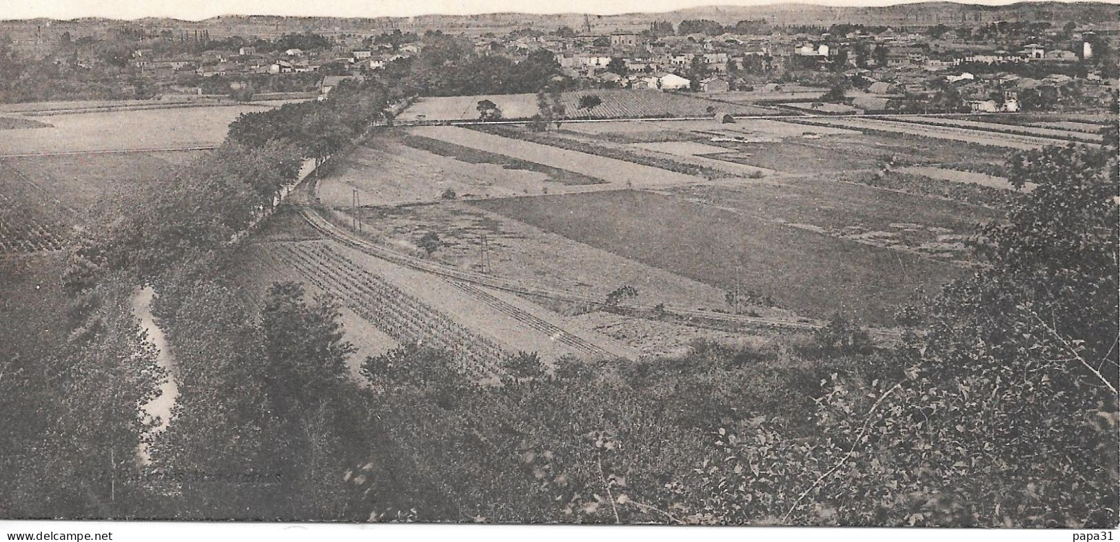 MURET Vue Géérale Aériene - Muret