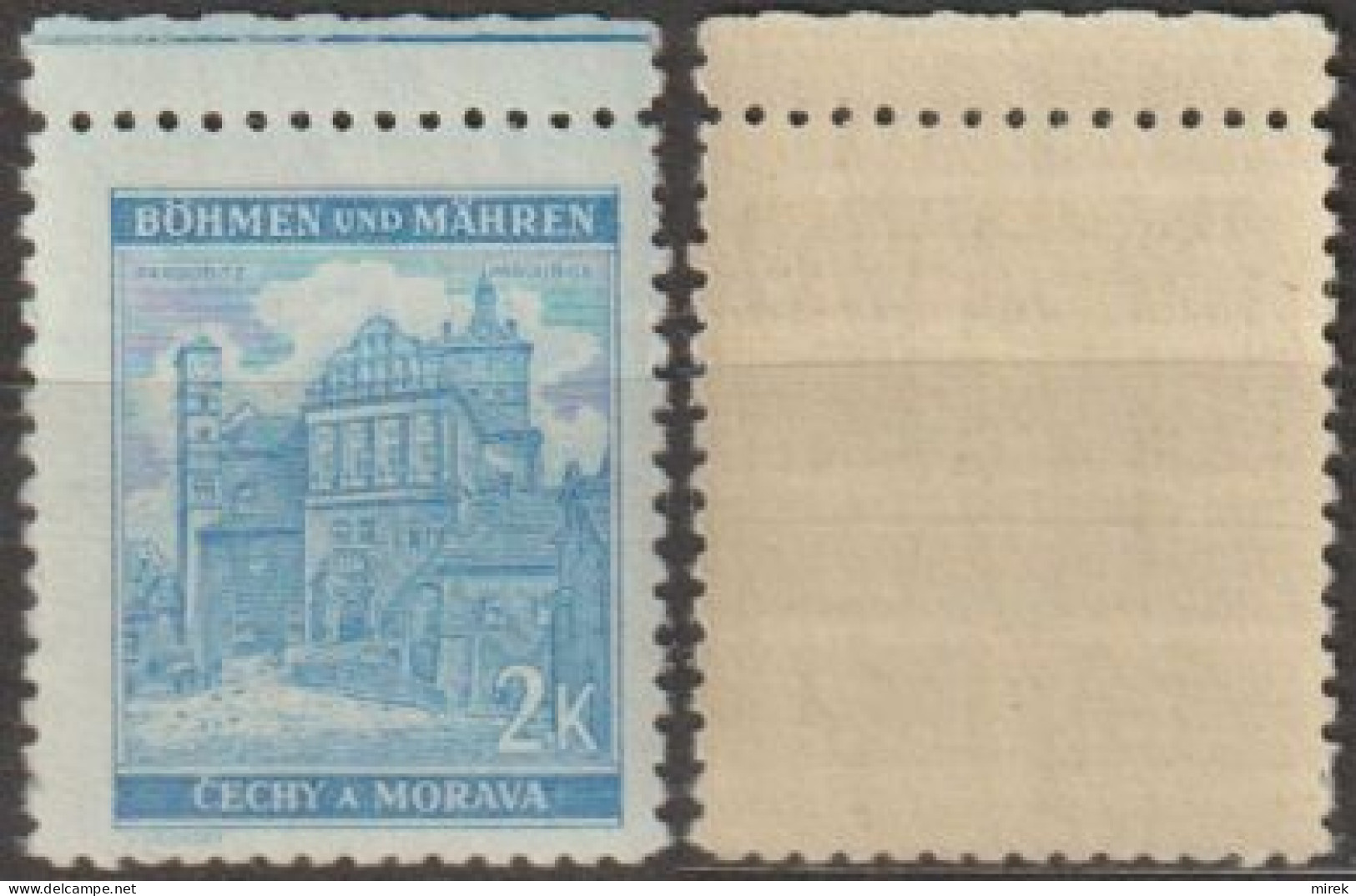 146/ Pof. 59, Yellow Gum - Unused Stamps