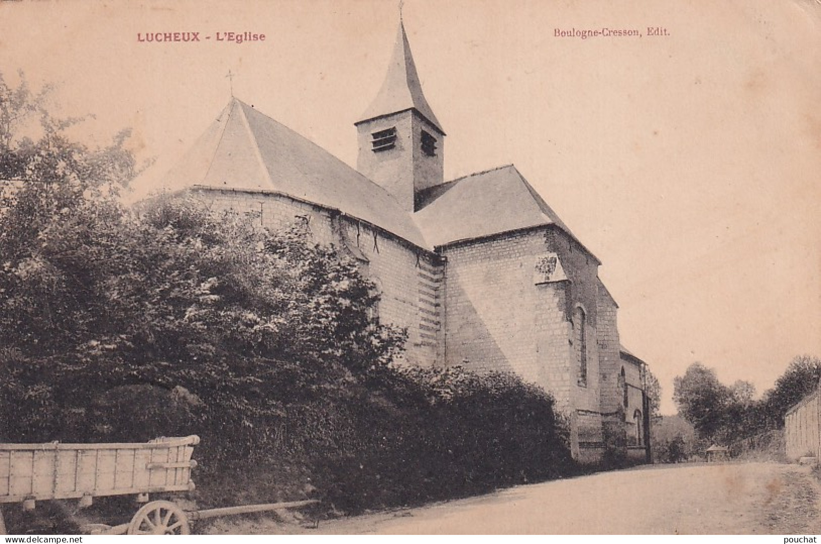 Z++ Nw-(80) LUCHEUX - L'EGLISE - Lucheux