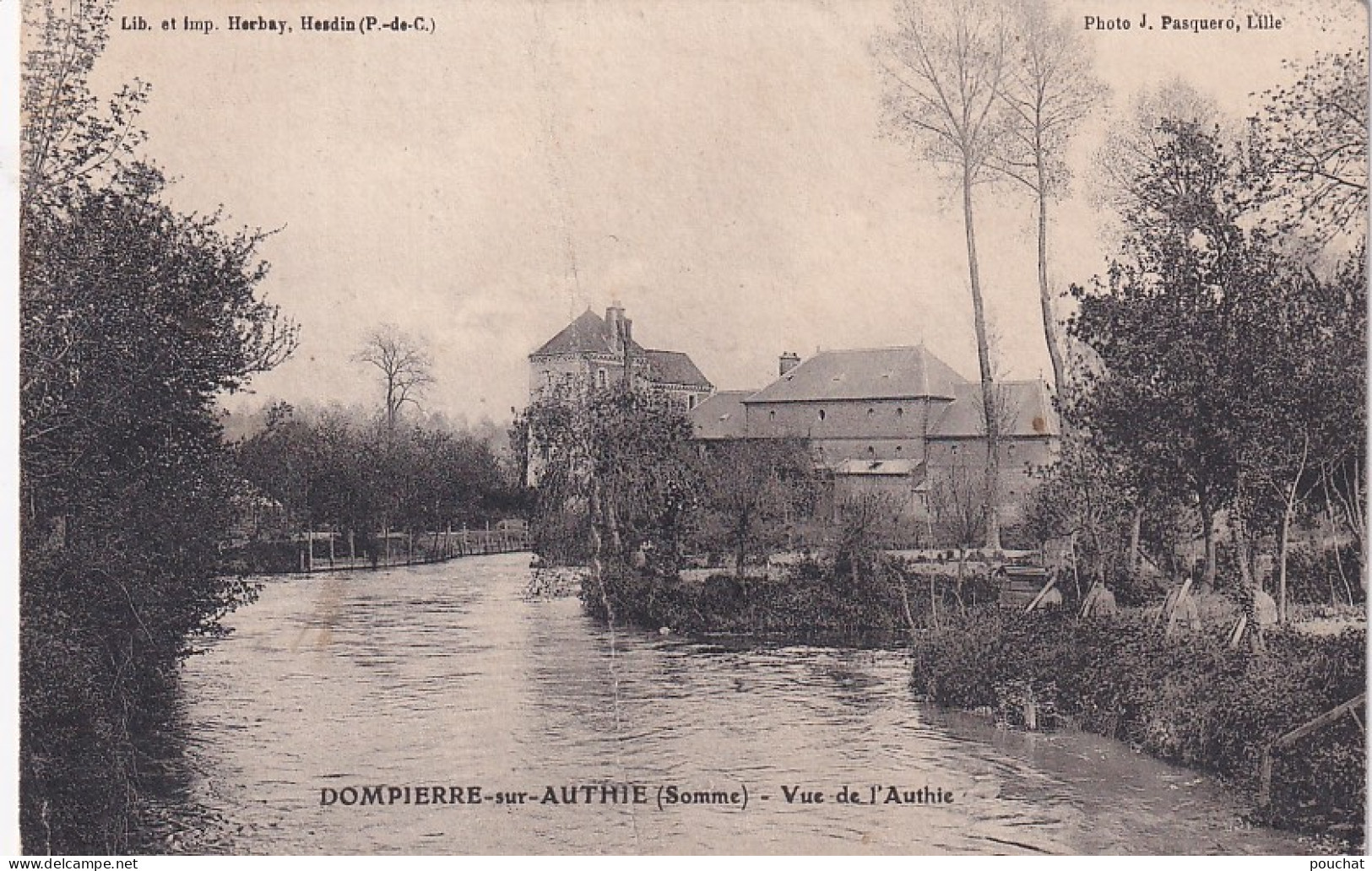 Z++ Nw-(80) DOMPIERRE SUR AUTHIE - VUE DE L'AUTHIE - Sonstige & Ohne Zuordnung