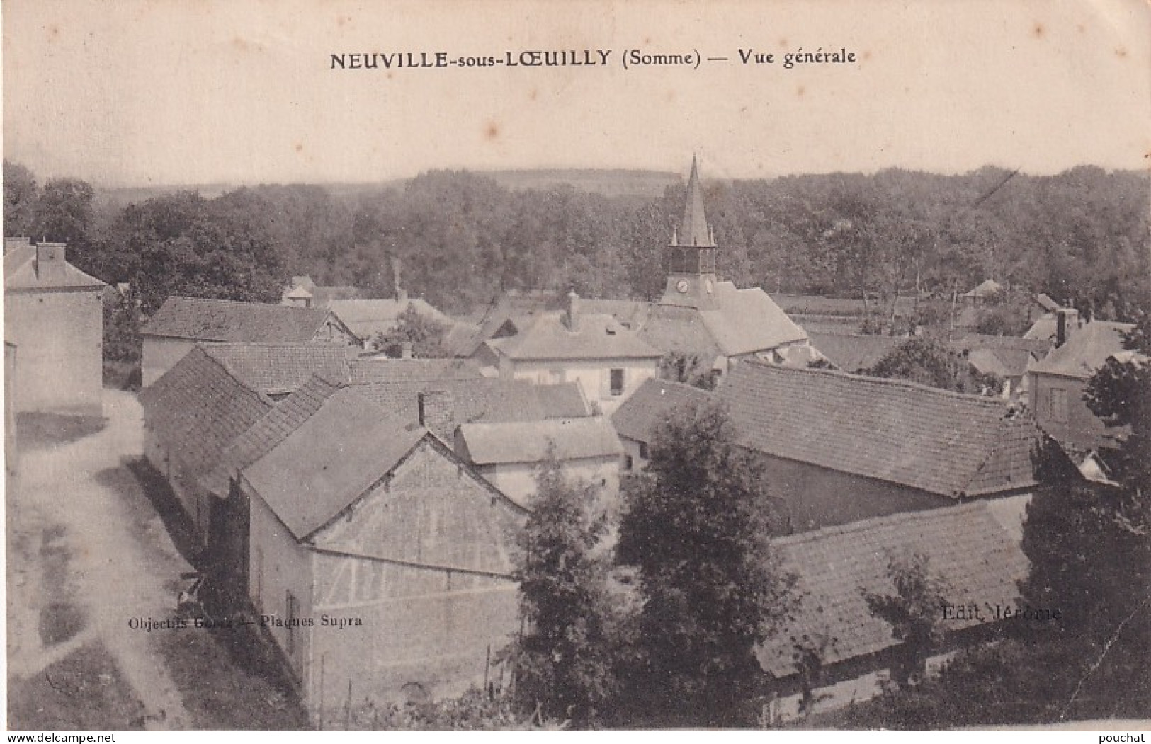 Z++ Nw-(80) NEUVILLE SOUS LOEUILLY - VUE GENERALE - Sonstige & Ohne Zuordnung