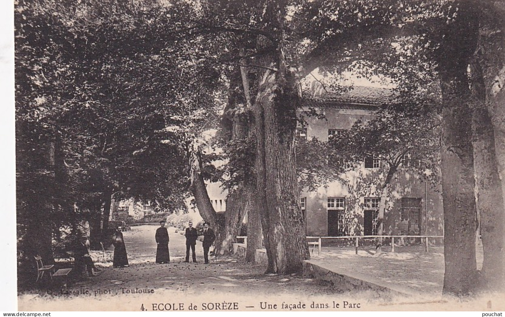 Z++ Nw-(81) ECOLE DE SOREZE - UNE FACADE DANS LE PARC - ANIMATION - Autres & Non Classés