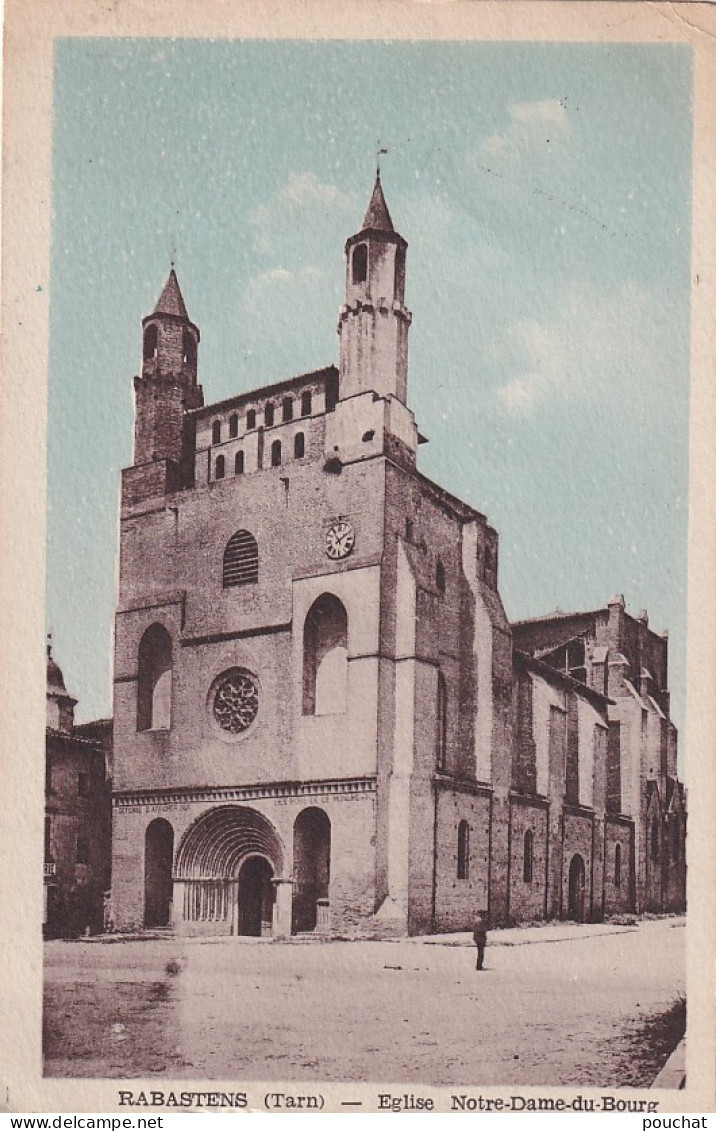 Z++ Nw-(81) RABASTENS - EGLISE  NOTRE DAME DU BOURG - Rabastens