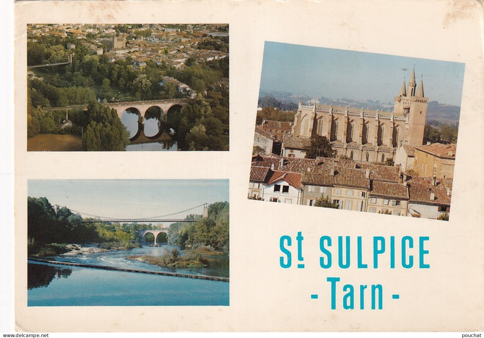 Z++ Nw-(81) ST SULPICE - CARTE MULTIVUES - Saint Sulpice