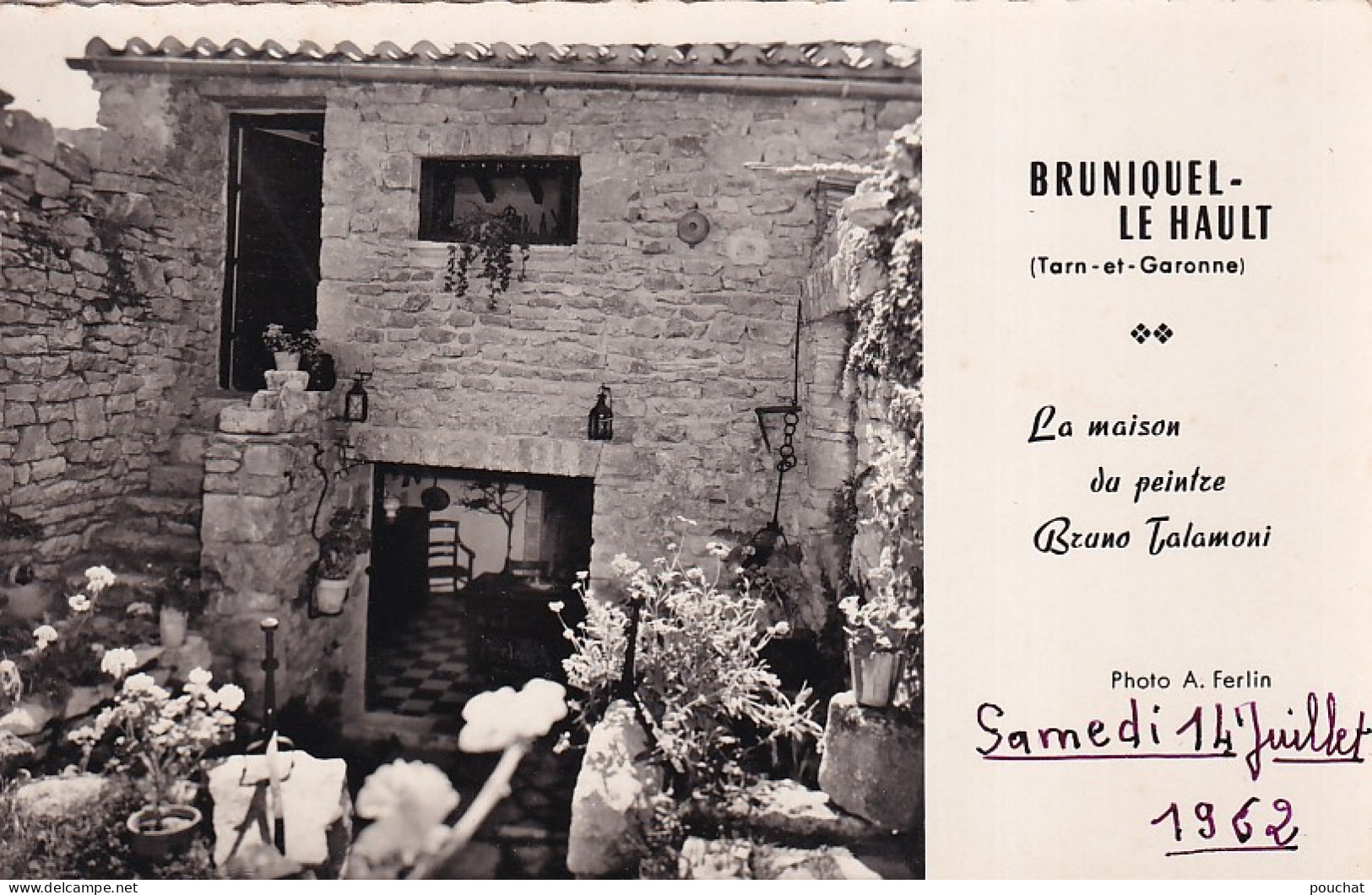 Z++ Nw-(82) BRUNIQUEL LE HAULT - LA MAISON DU PEINTRE BRUNO TALAMONI - Sonstige & Ohne Zuordnung