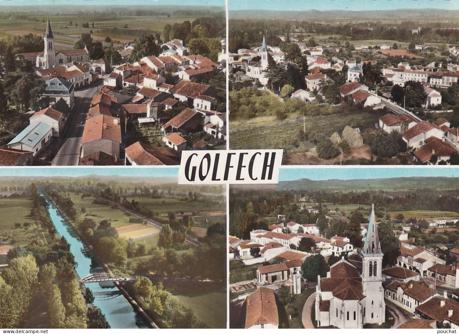 Z++ Nw-(82) GOLFECH - CARTE MULTIVUES AERIENNES - Sonstige & Ohne Zuordnung