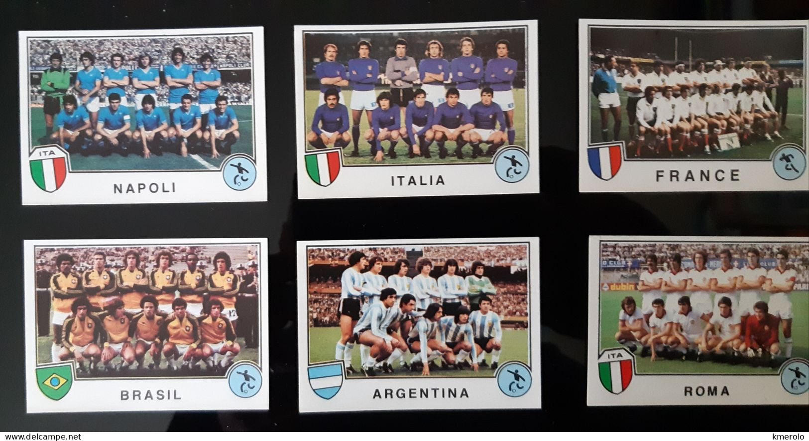 Lotto 16 Figurine Sport Eurofootball 82 Con VELINA Molto Belle MARADONA PLATINI - Edition Italienne