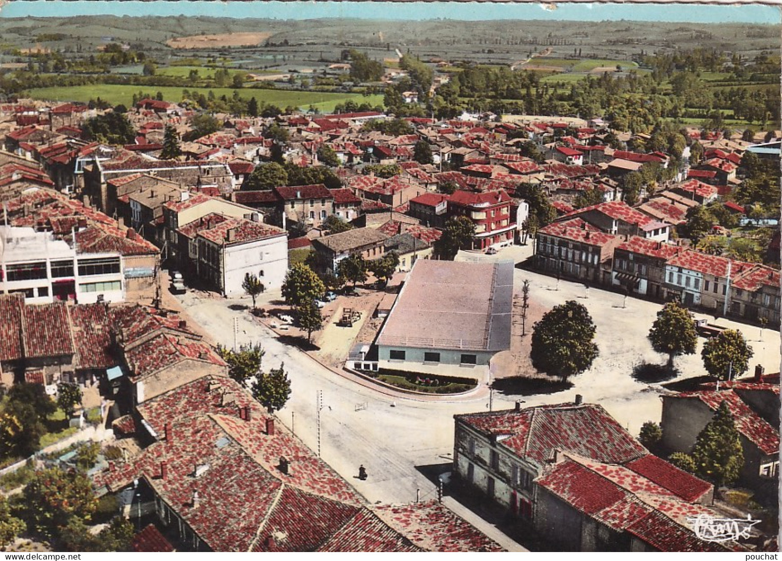 Z++ Nw-(82) BEAUMONT DE LOMAGNE - LE FOIRAIL - VUE AERIENNE - Beaumont De Lomagne